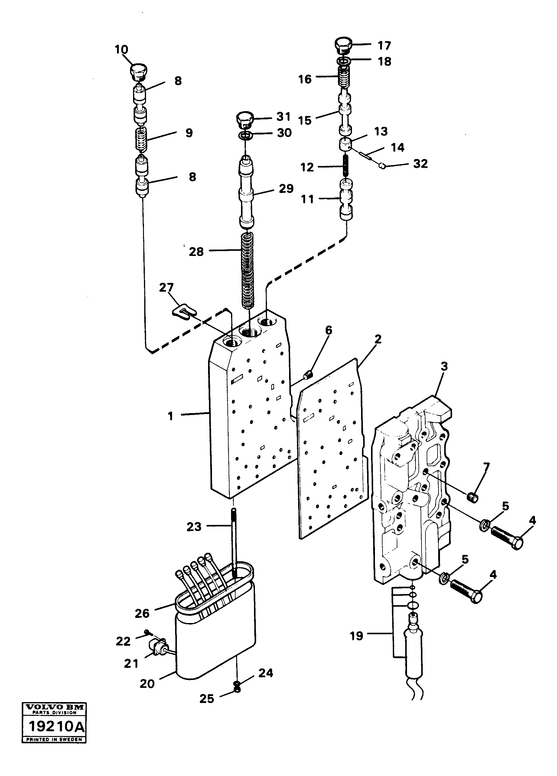 Plug VOE13803422 VOLVO