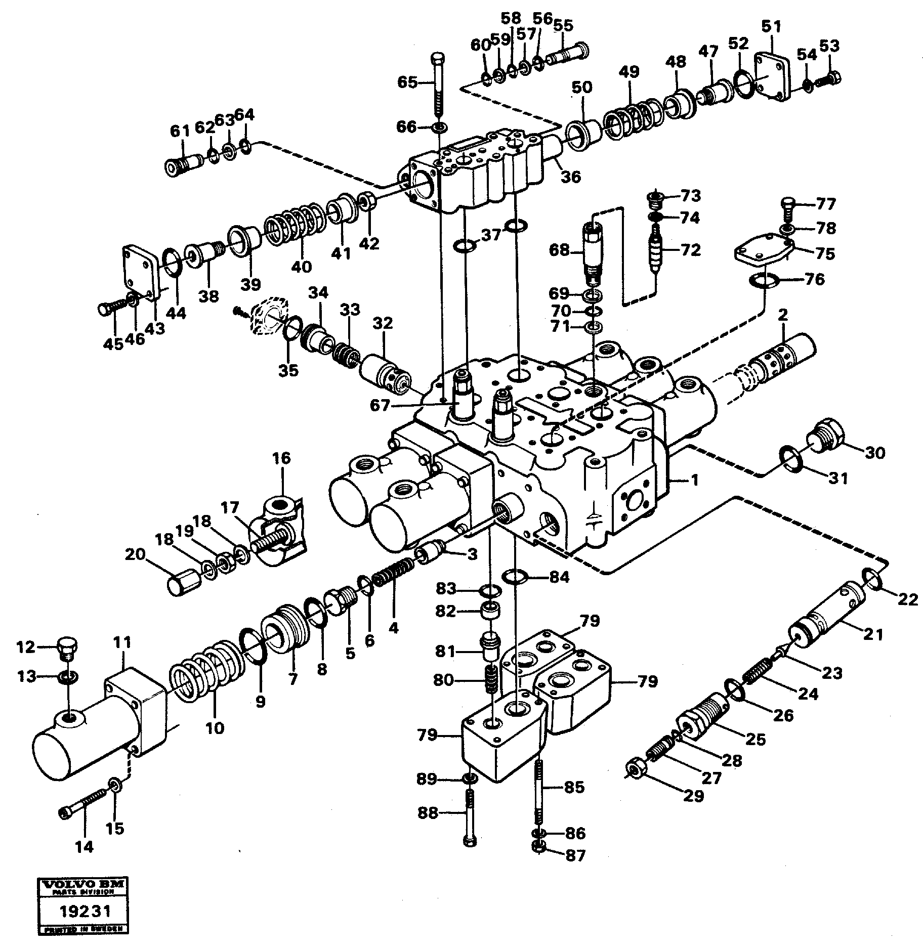 Air venting scr VOE6623828 VOLVO