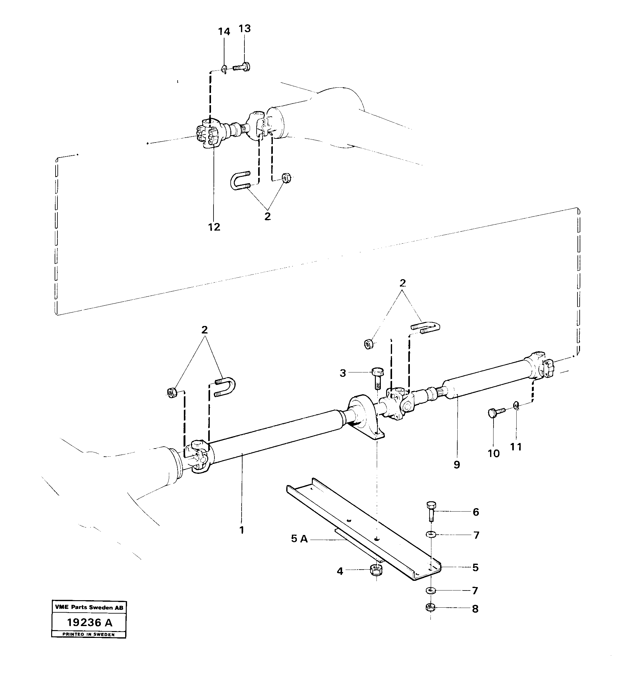 Brake Disc VOE11001078 VOLVO