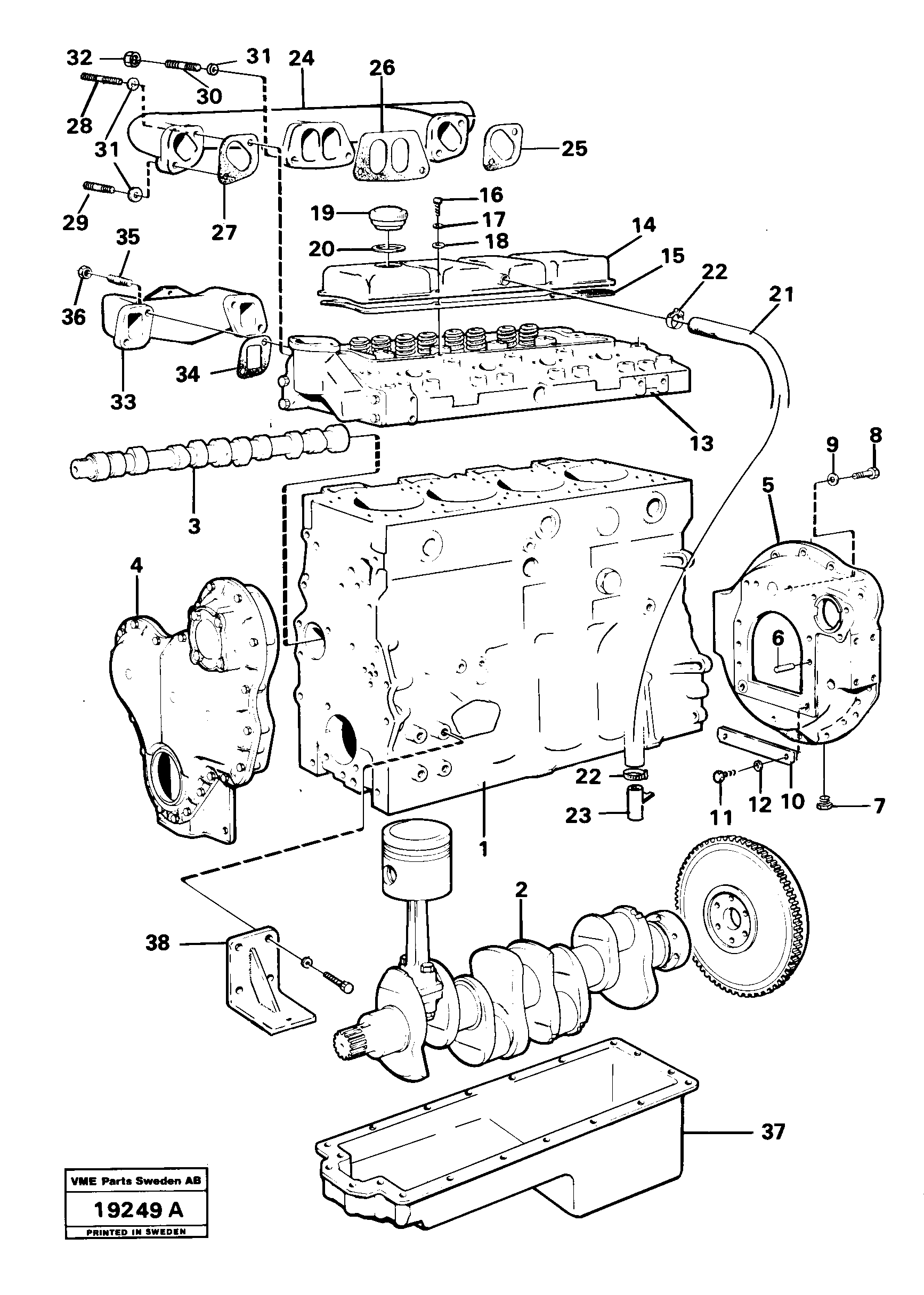 Box VOE11001232 VOLVO