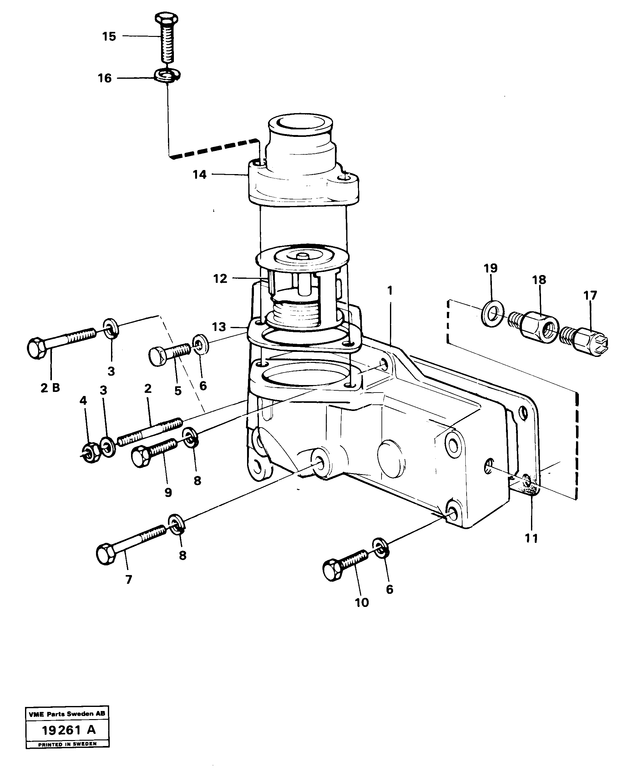 For upper engine part VOE483994 VOLVO