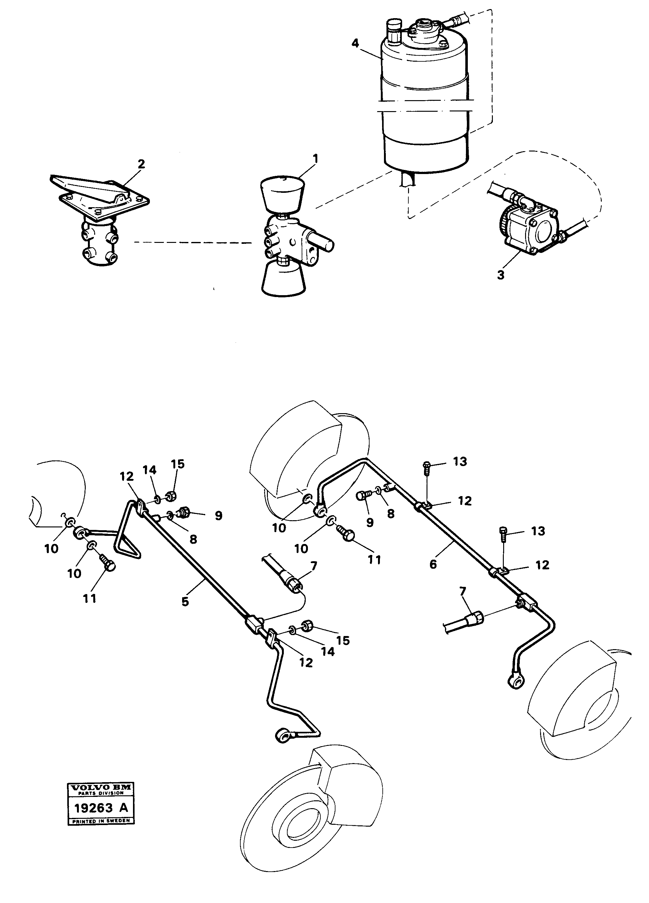 Fuel miser valve VOE11001983 VOLVO