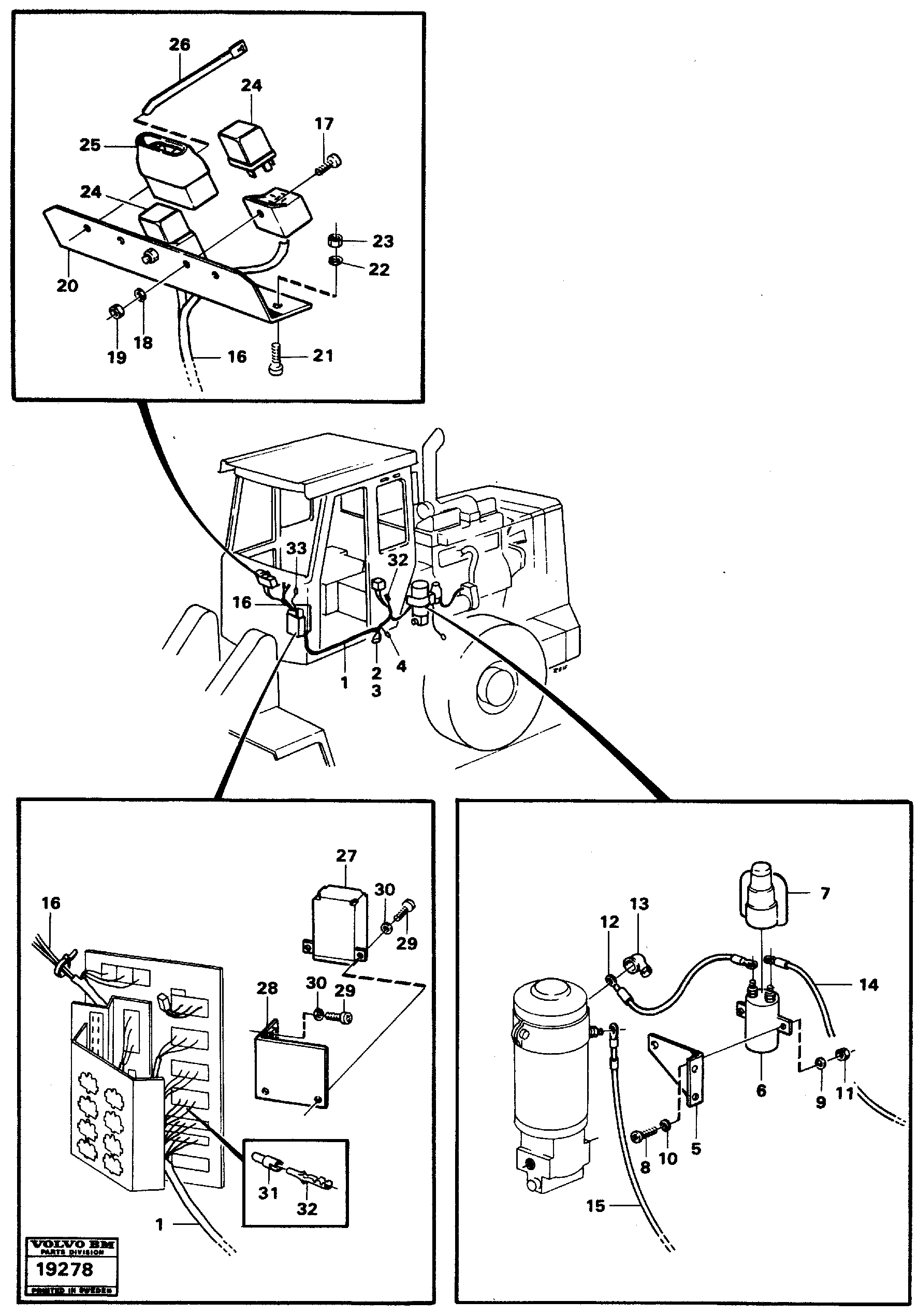 Radio Support VOE4974505 VOLVO