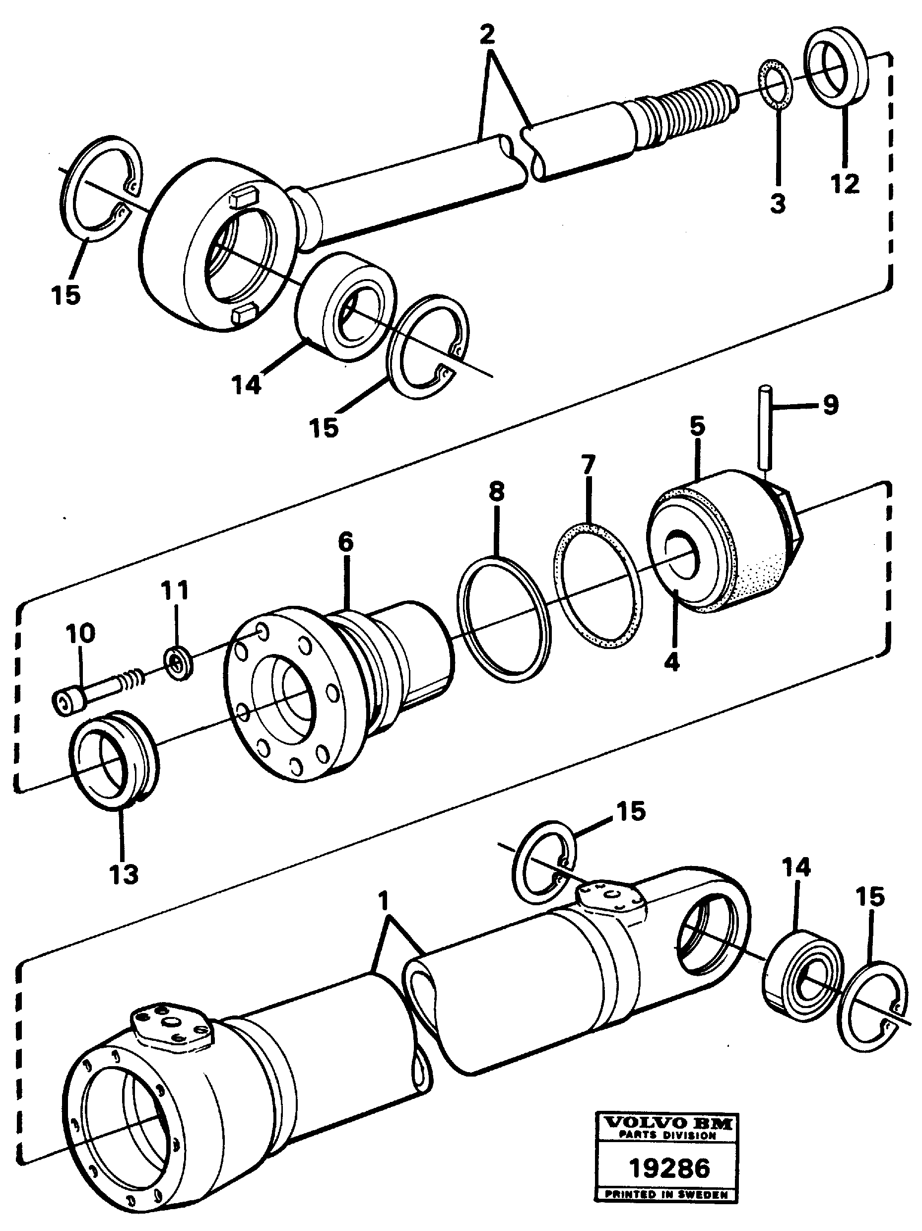 Crankshaft Seal VOE4784156 VOLVO