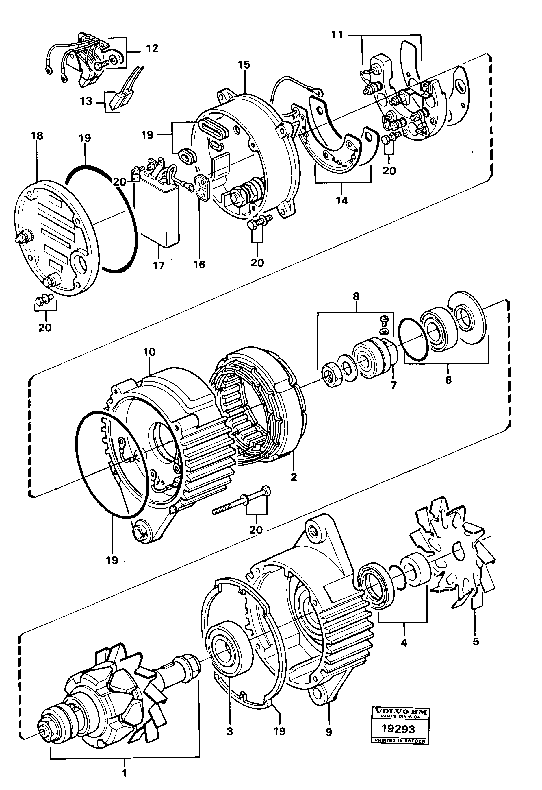 Sealing Washer VOE11991397 VOLVO