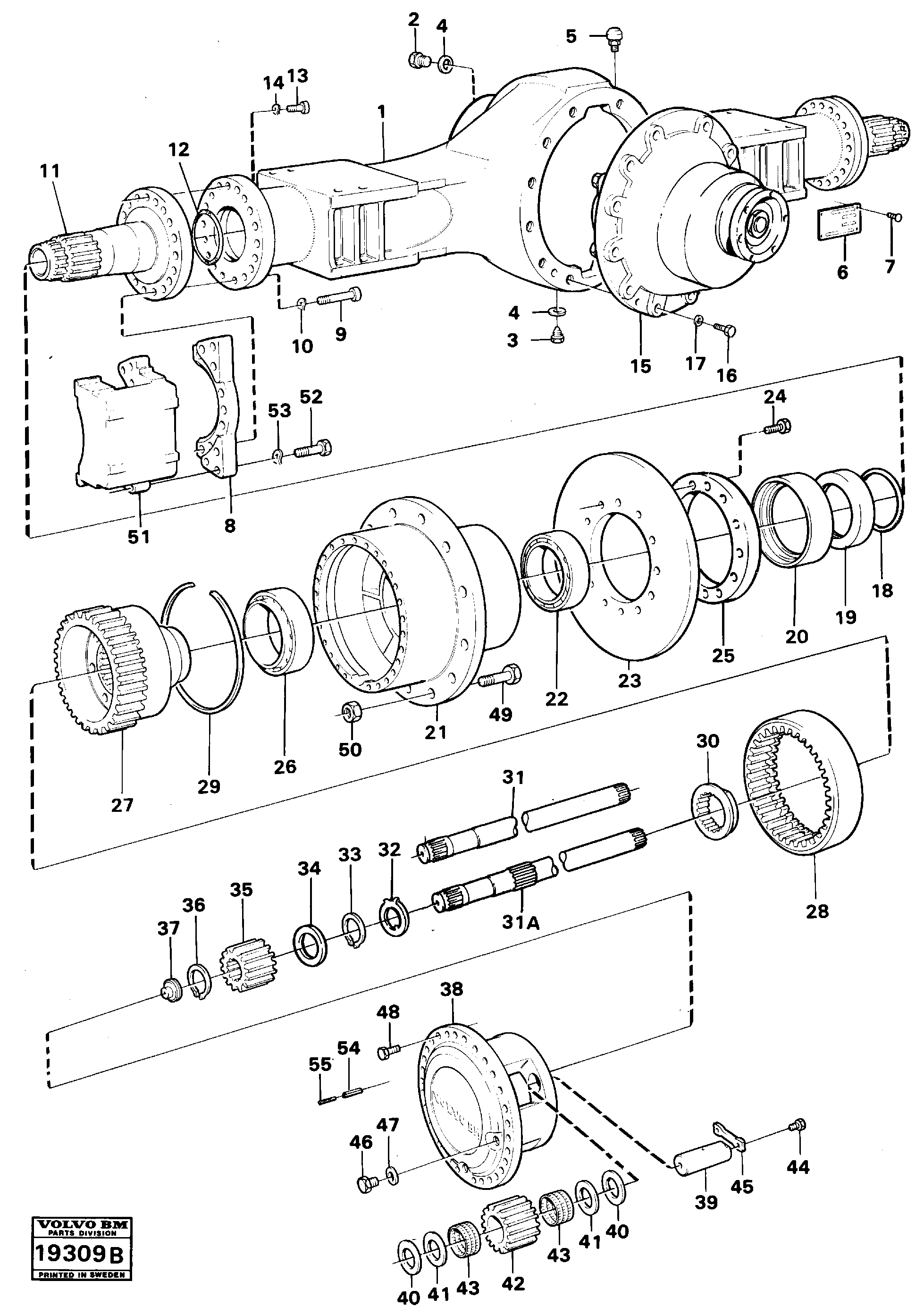 Bearing Housing VOE11035337 VOLVO