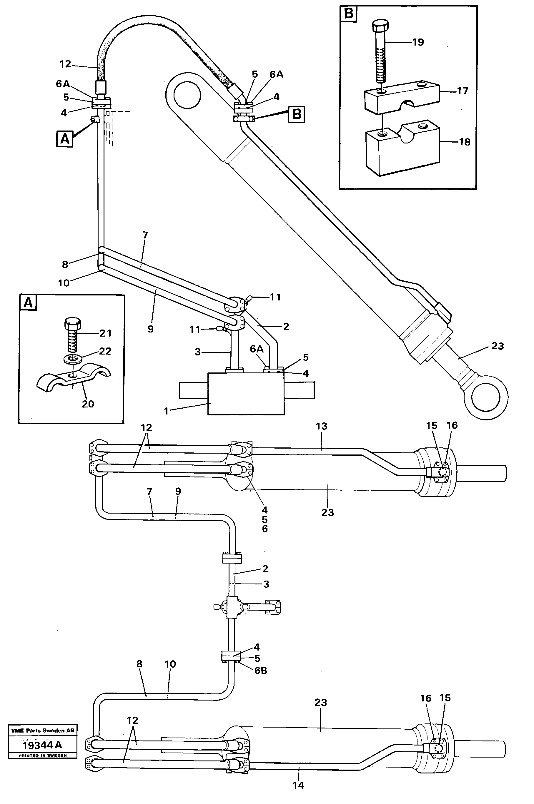 Fuel miser valve VOE4856977 VOLVO