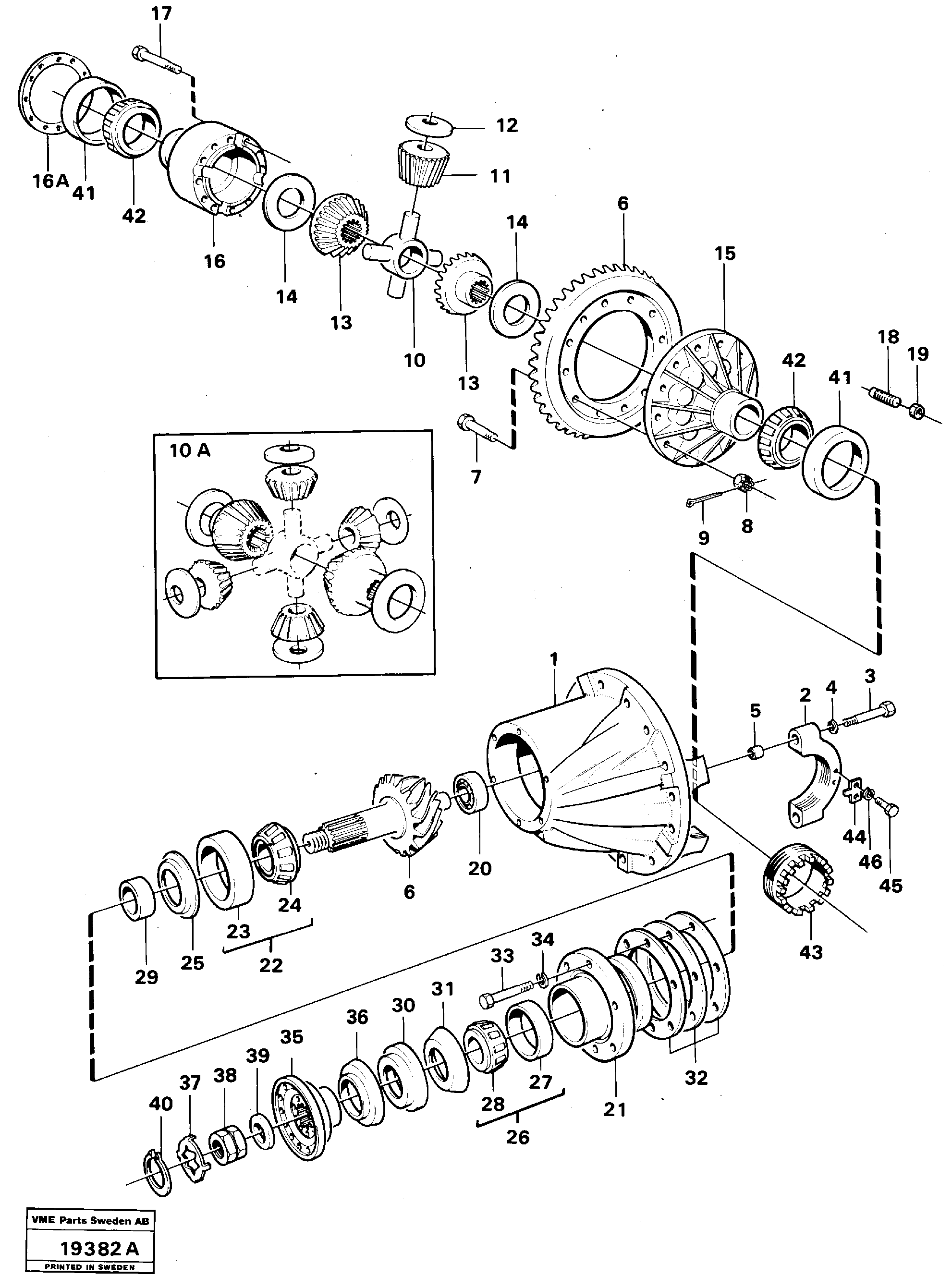 Vent Hose VOE1161075 VOLVO