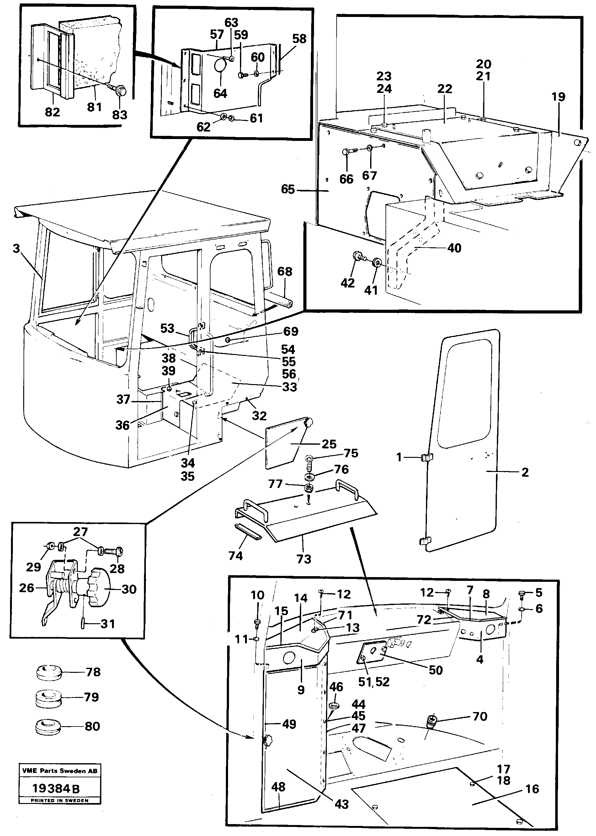 Cover plate VOE4952161 VOLVO
