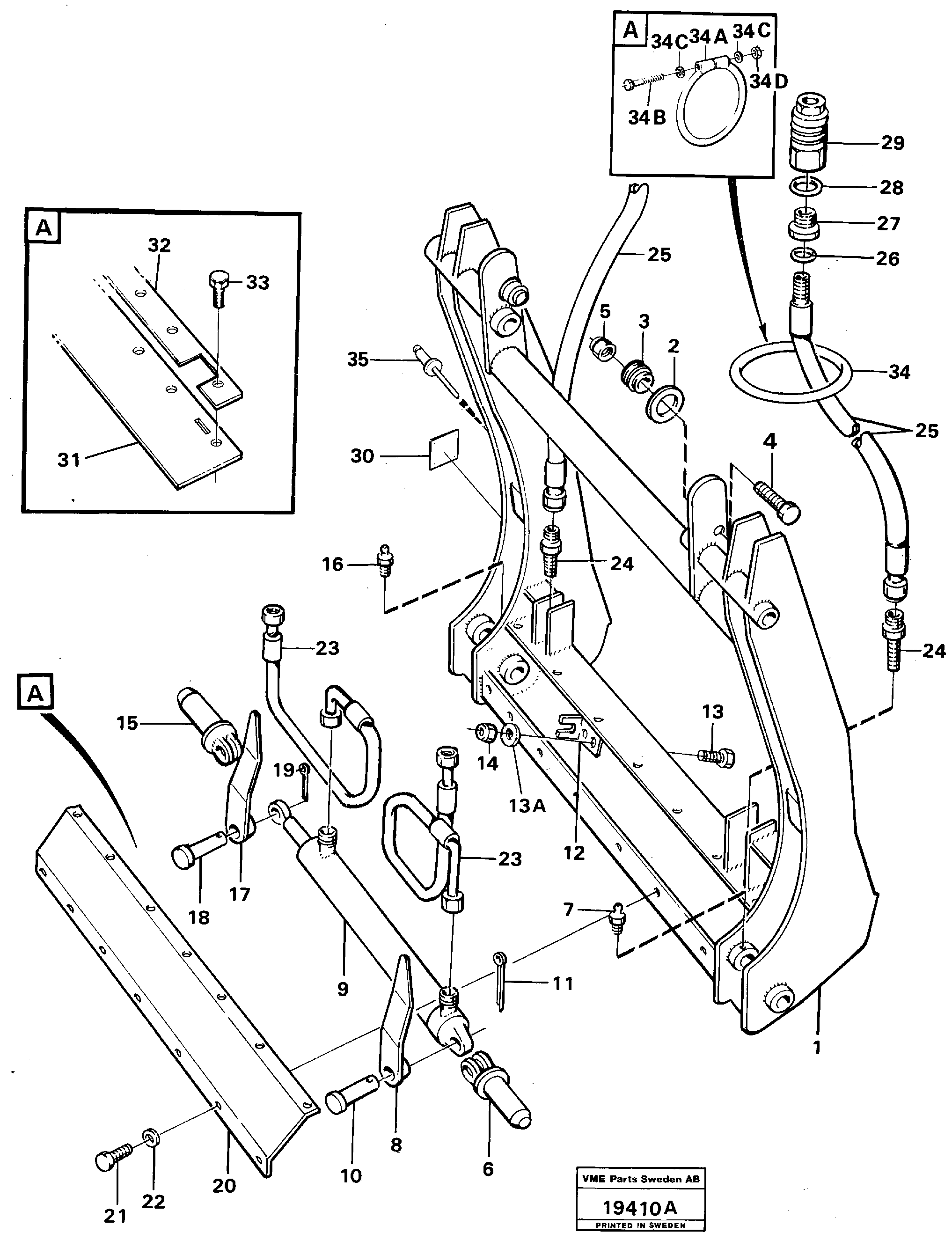 Frame VOE4858449 VOLVO