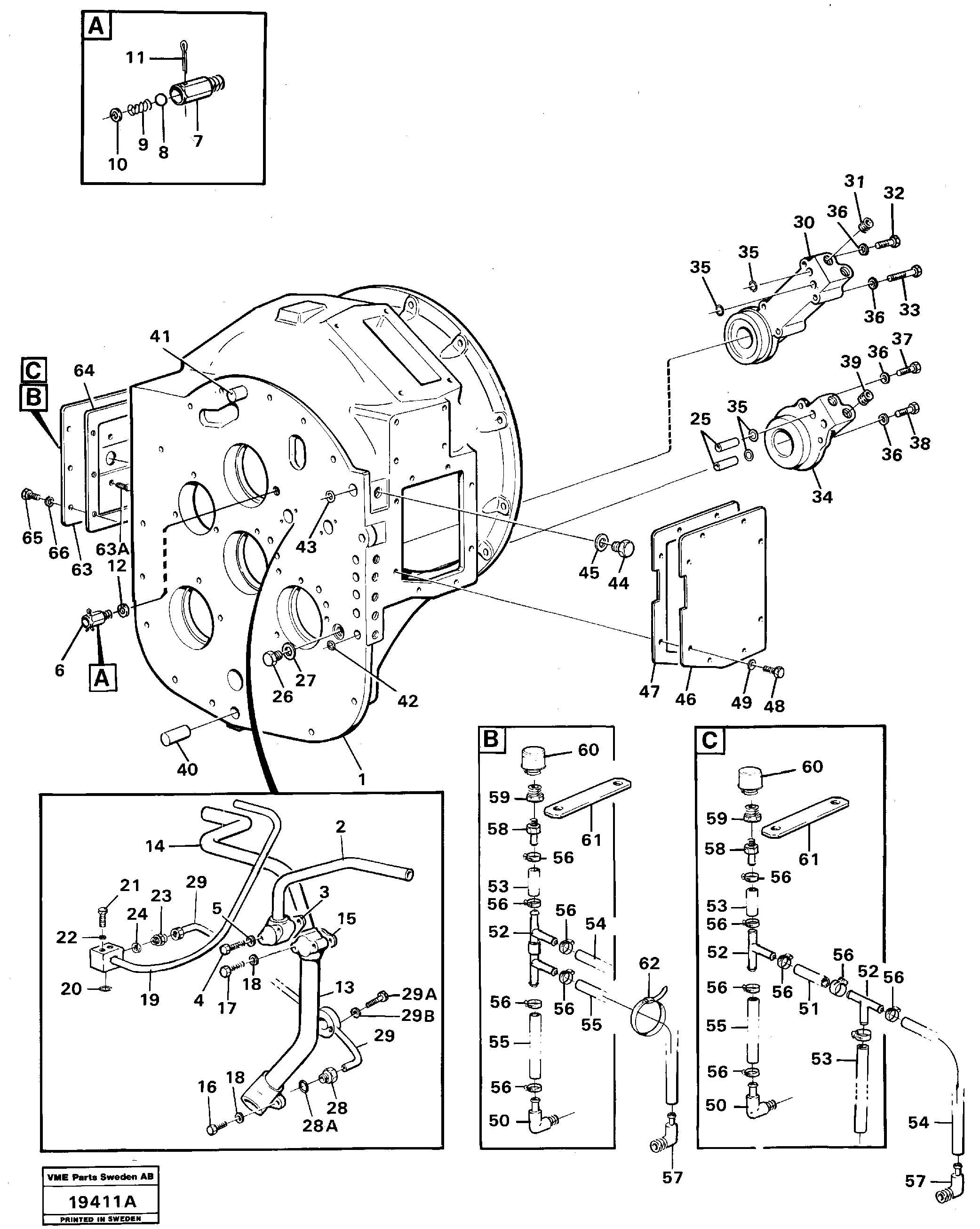 Fuel miser valve VOE11036352 VOLVO