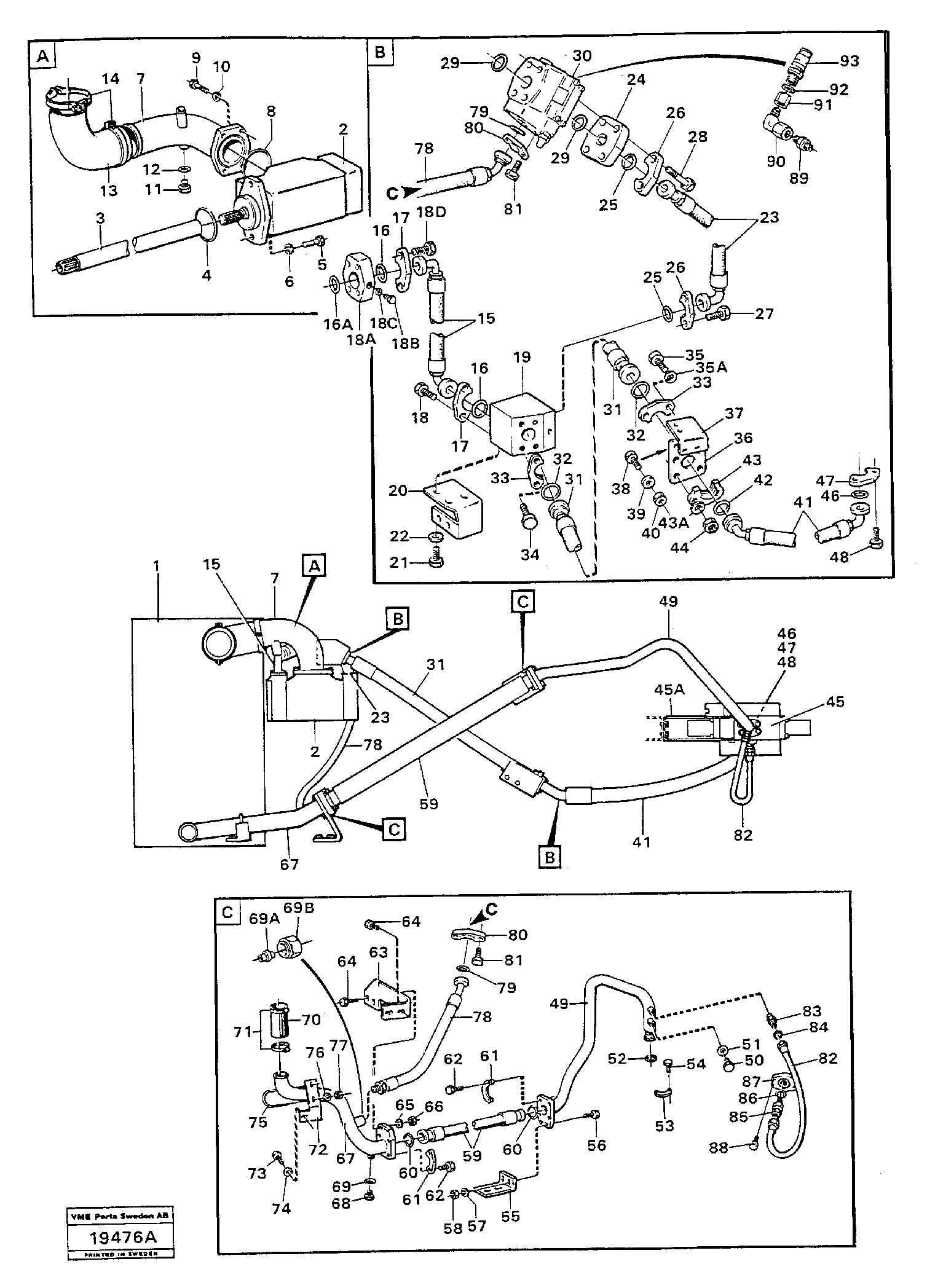 1-link set VOE11023536 VOLVO