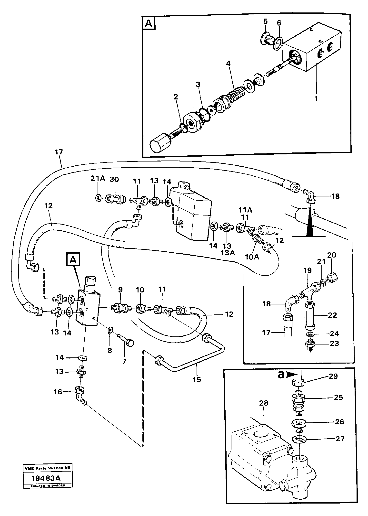 Timing gear casing VOE13932802 VOLVO