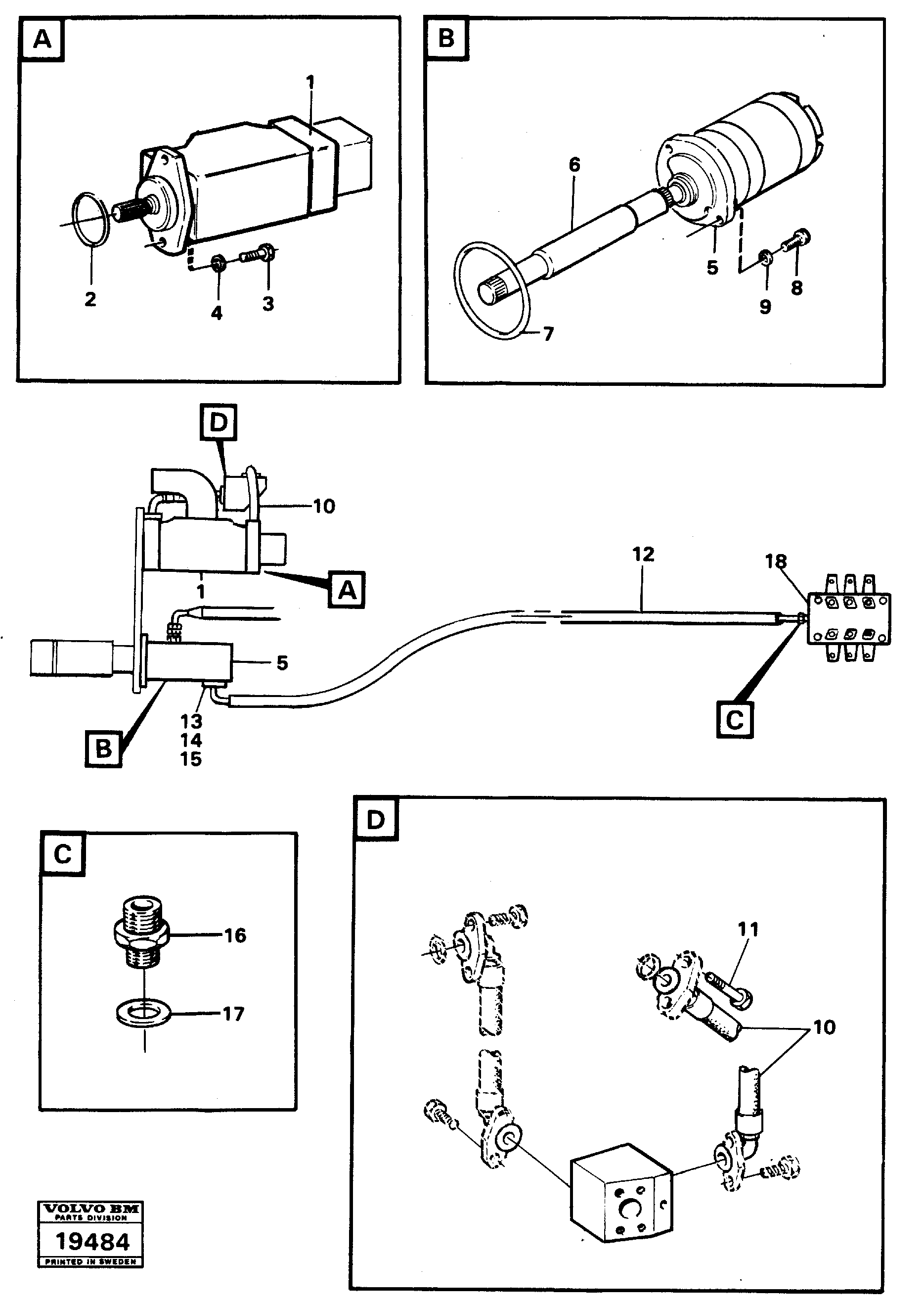 Hydraulic Pump VOE11023372 VOLVO