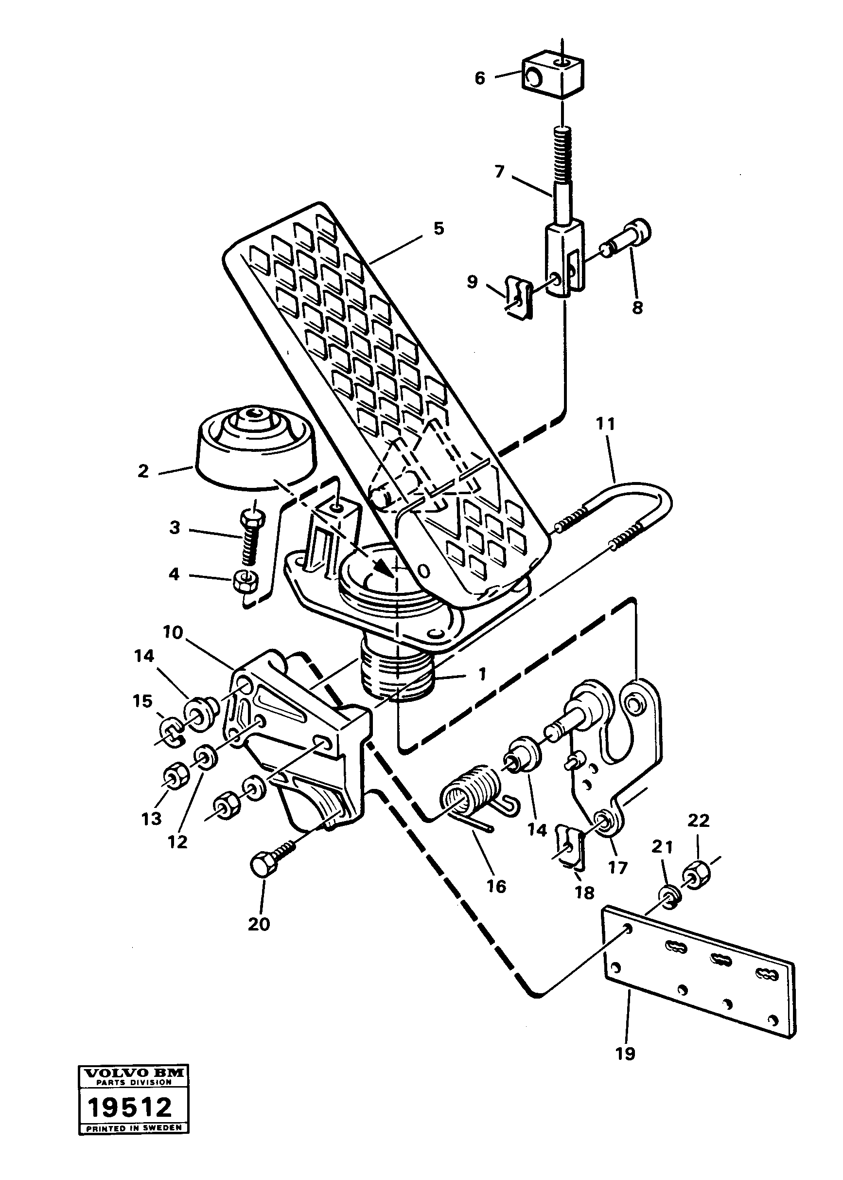 Valve Shell VOE6227570 VOLVO
