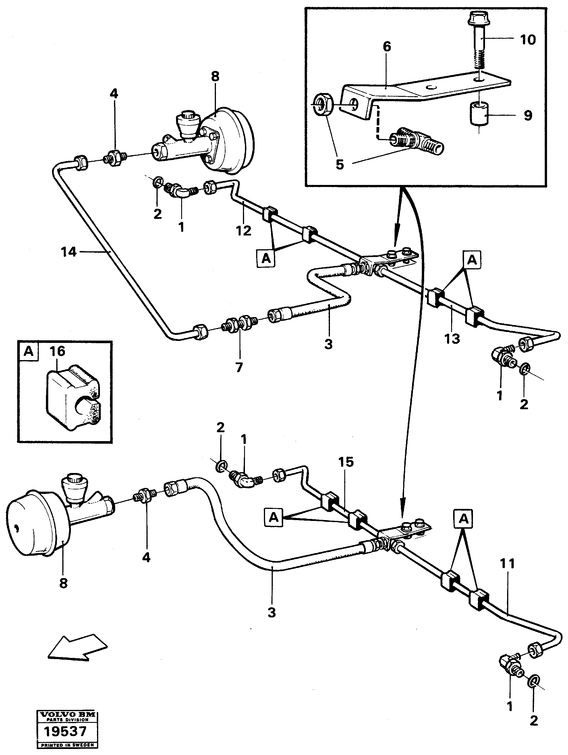 Choke Valve VOE11112876 VOLVO