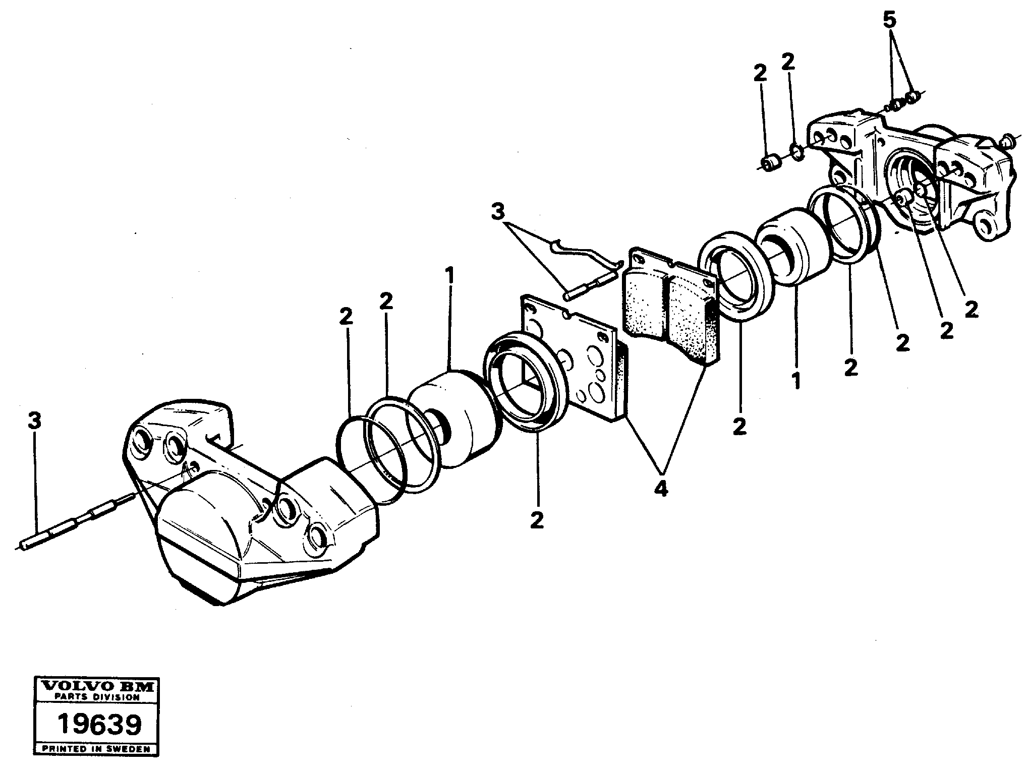 Brake VOE11034797 VOLVO