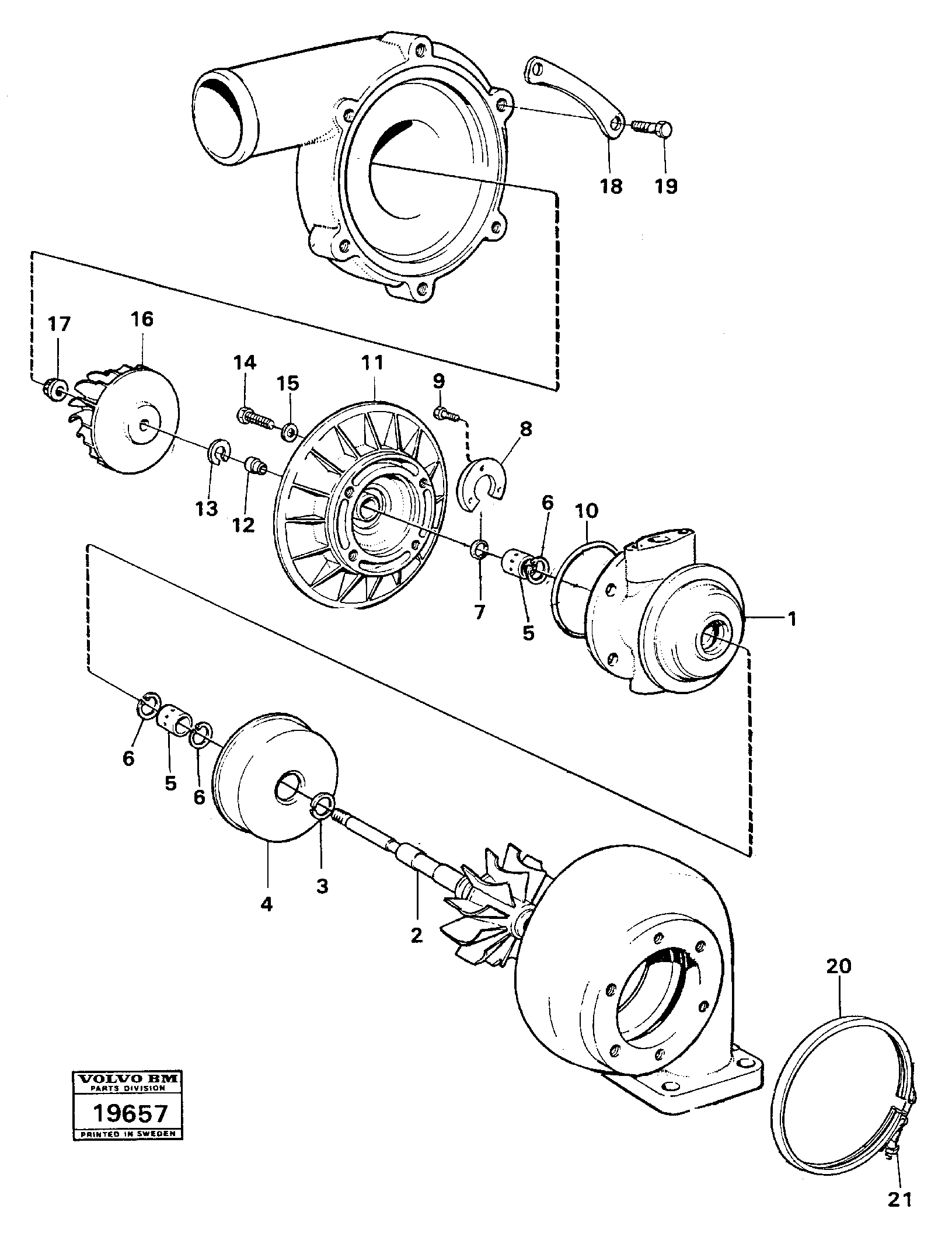 Intmd Tube VOE1697243 VOLVO