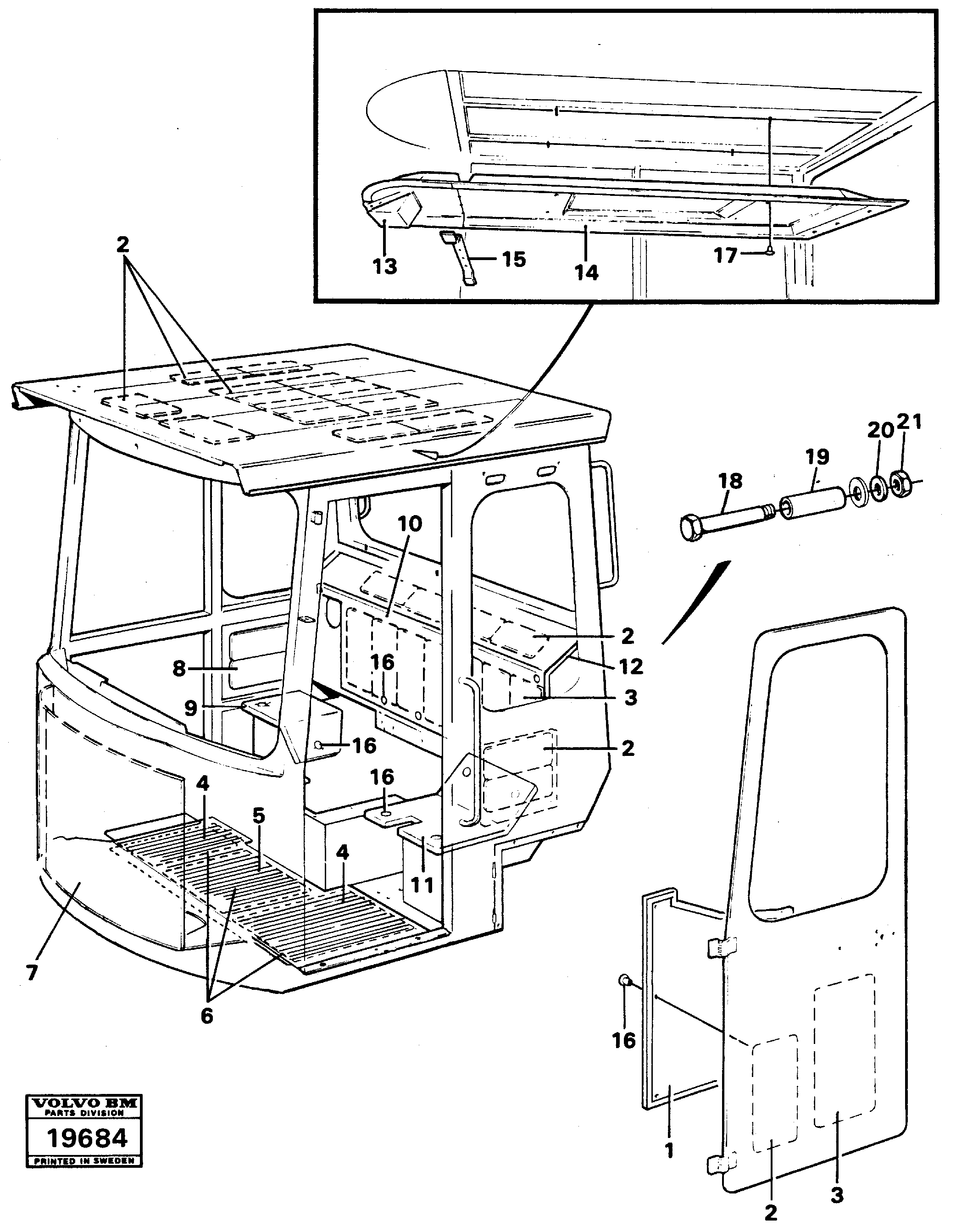 Lock Cover VOE11005565 VOLVO