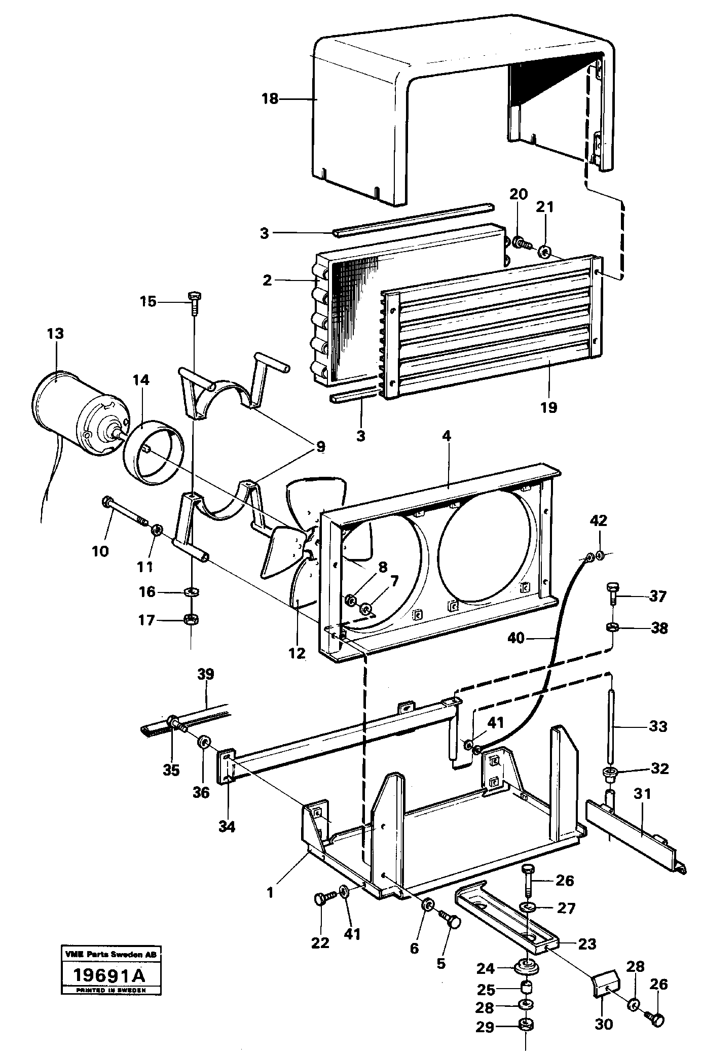 Heating Pipe VOE4955097 VOLVO