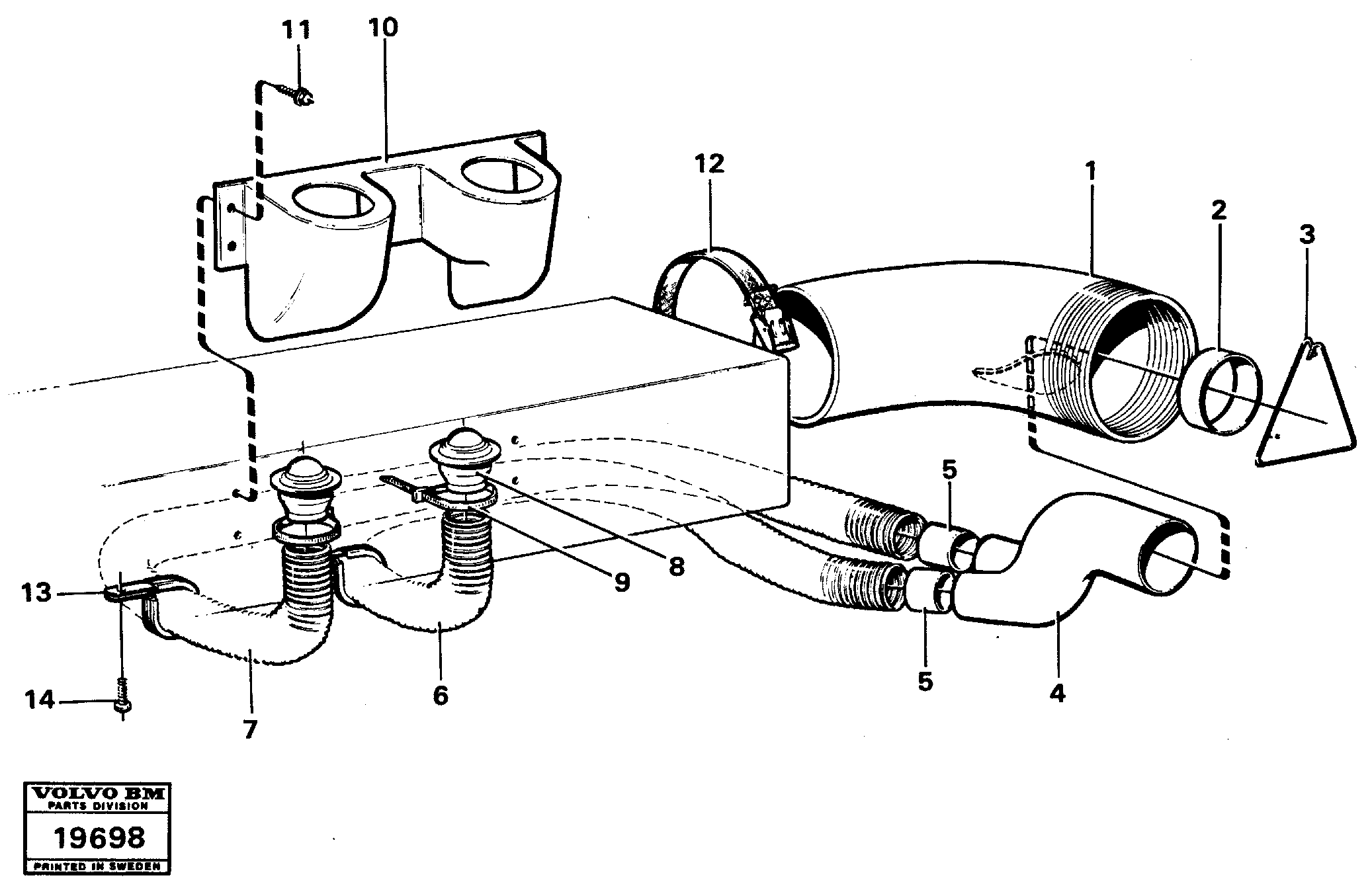 Tire Inf Valve VOE11032607 VOLVO