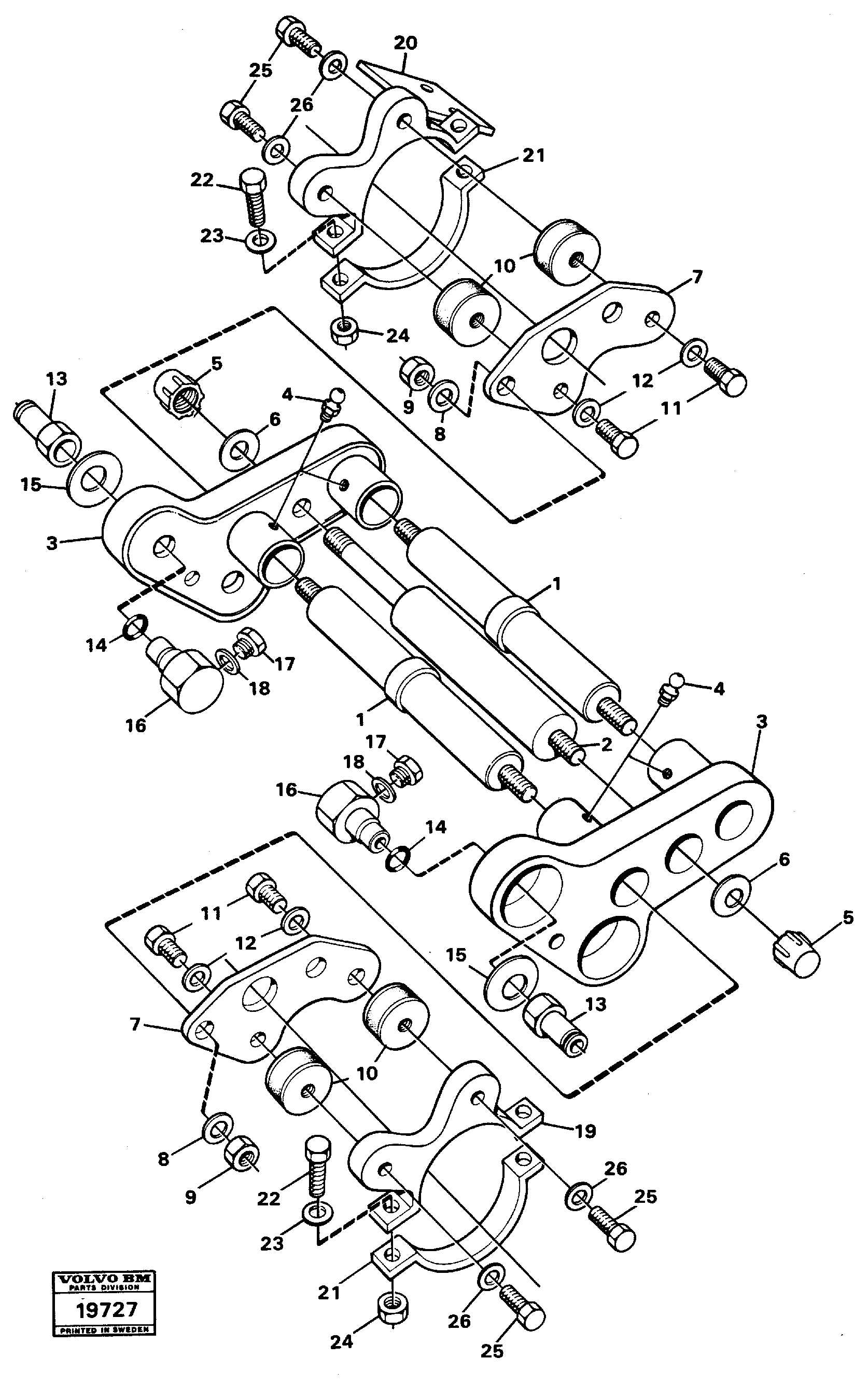 Spot Light, Rear VOE11010916 VOLVO