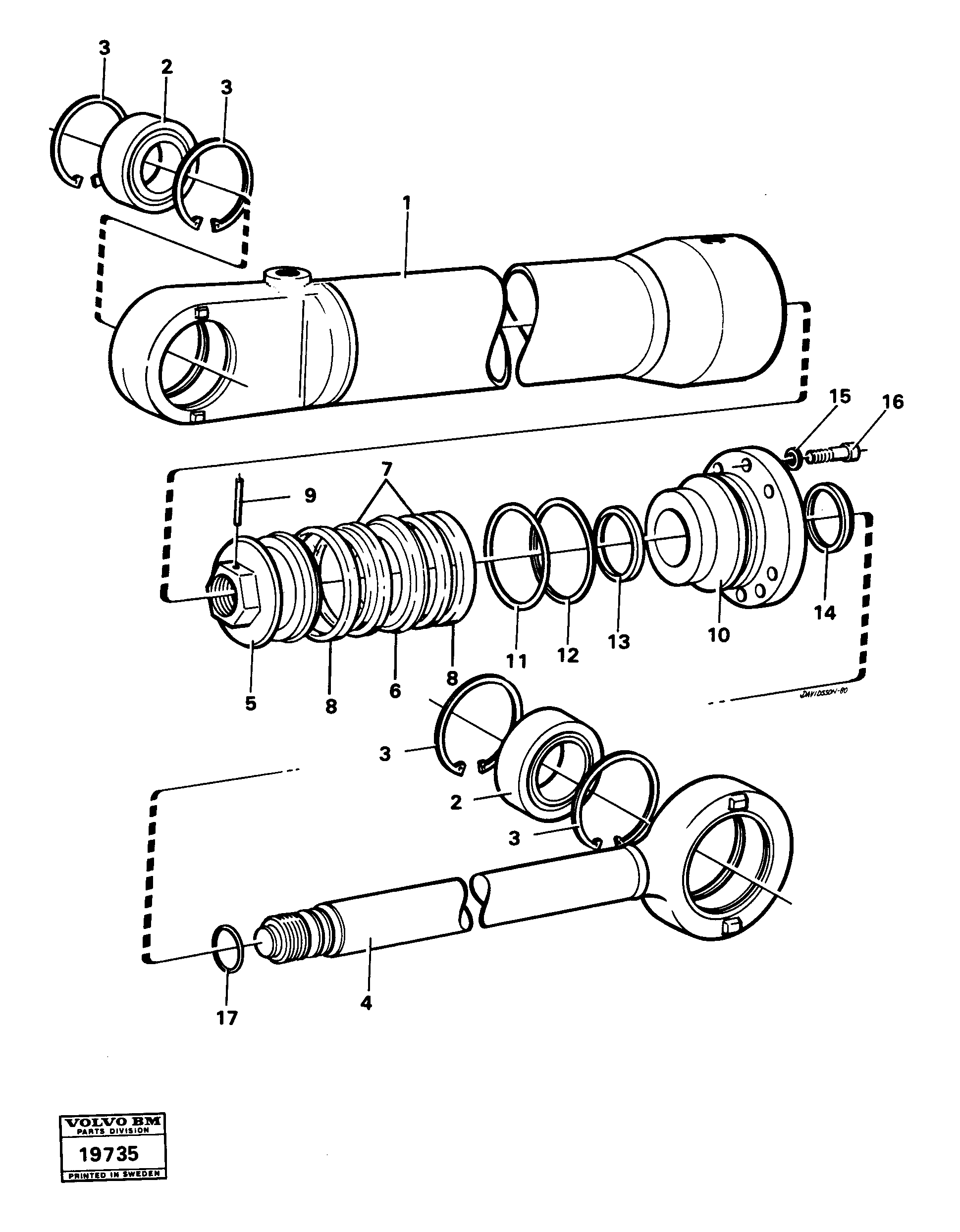 Rzeppa Joint VOE11072297 VOLVO