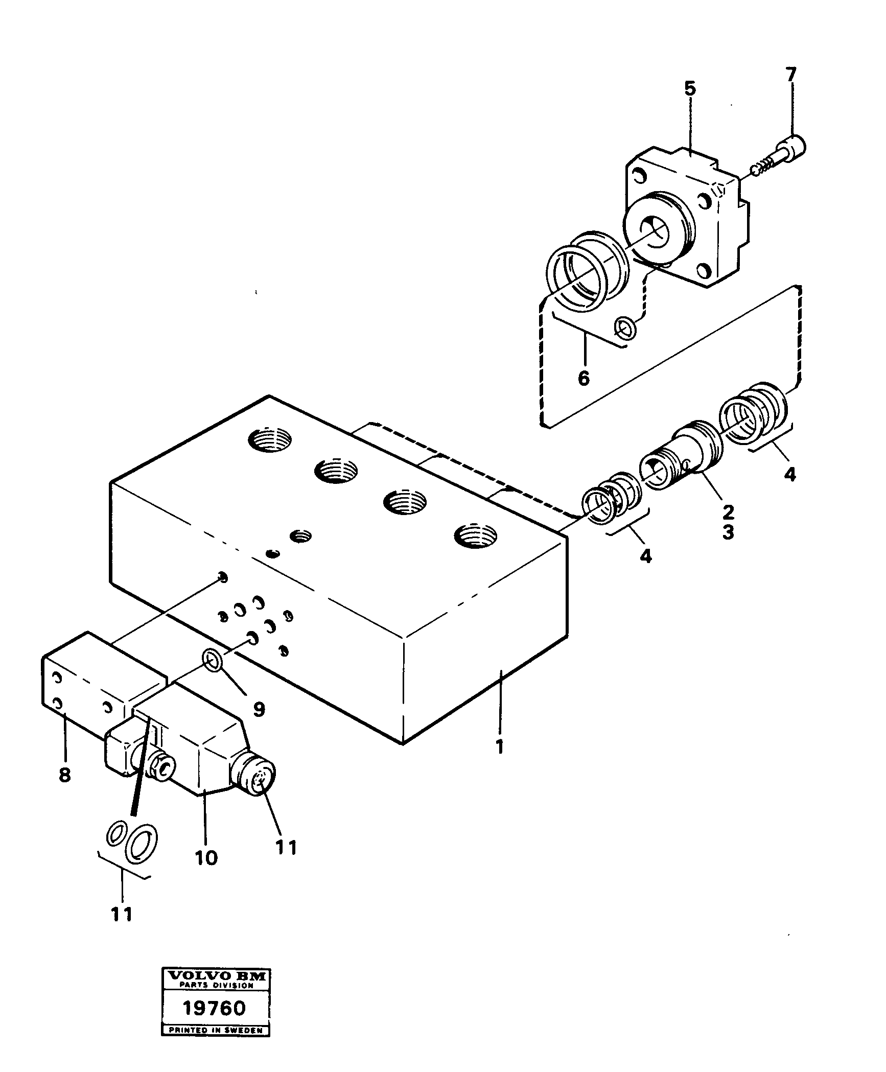 Lower Part Dipp VOE11992512 VOLVO