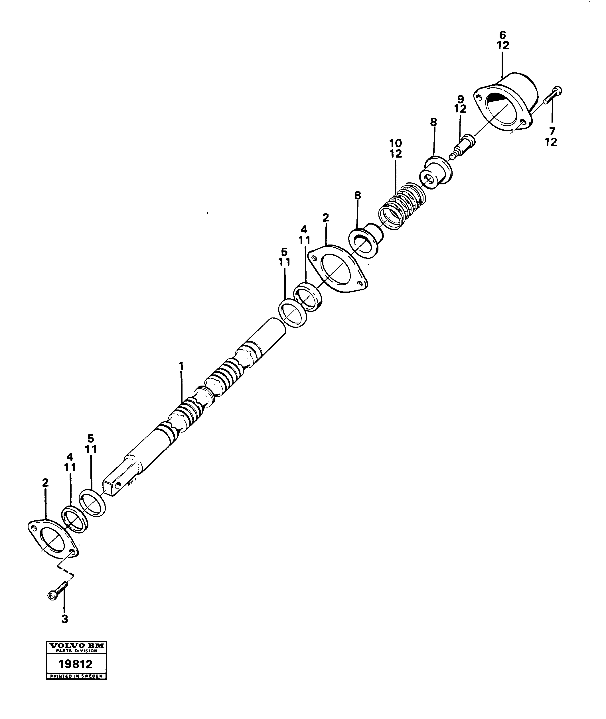 O-ring VOE11992205 VOLVO