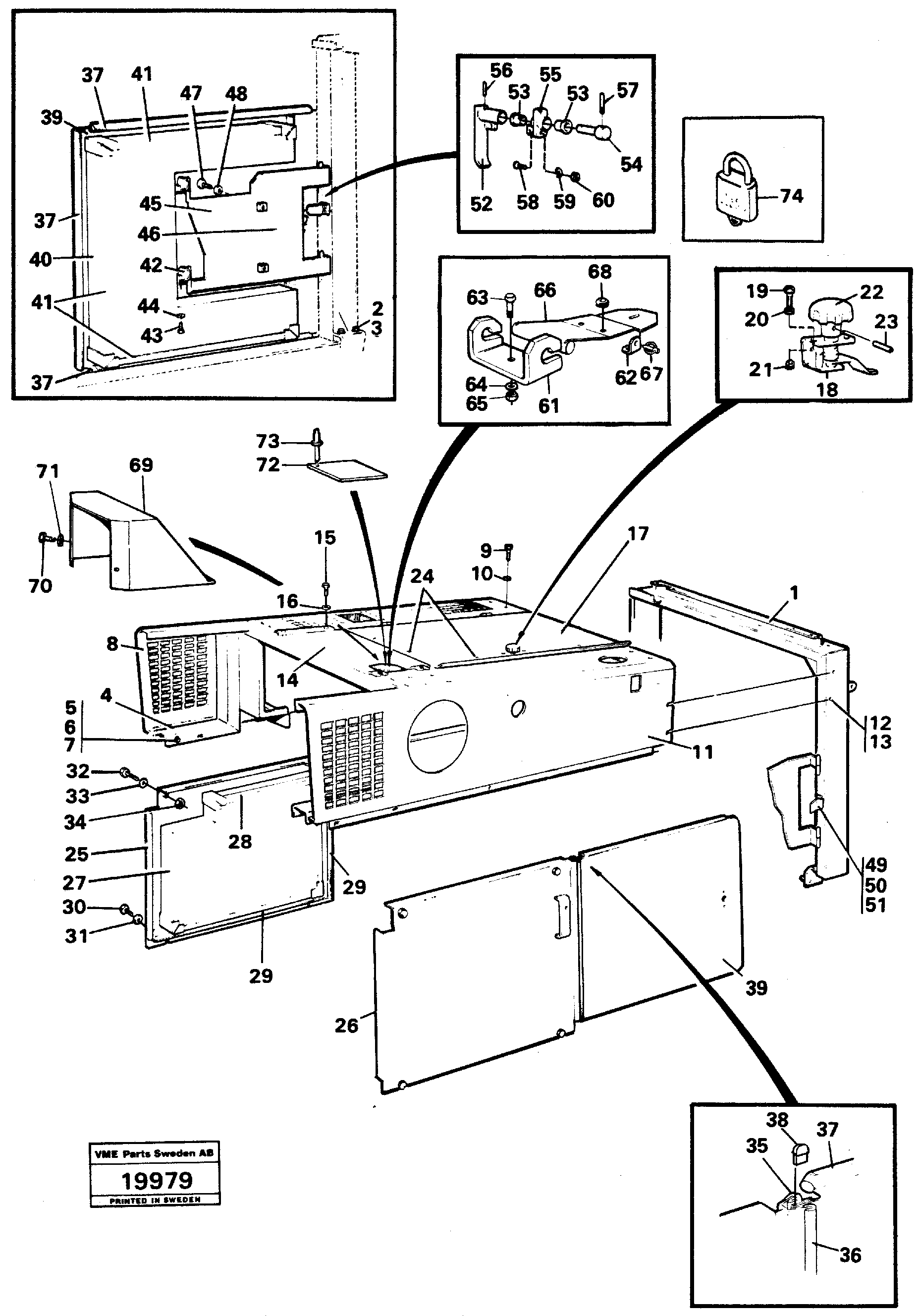 Cover Plate VOE11003589 VOLVO
