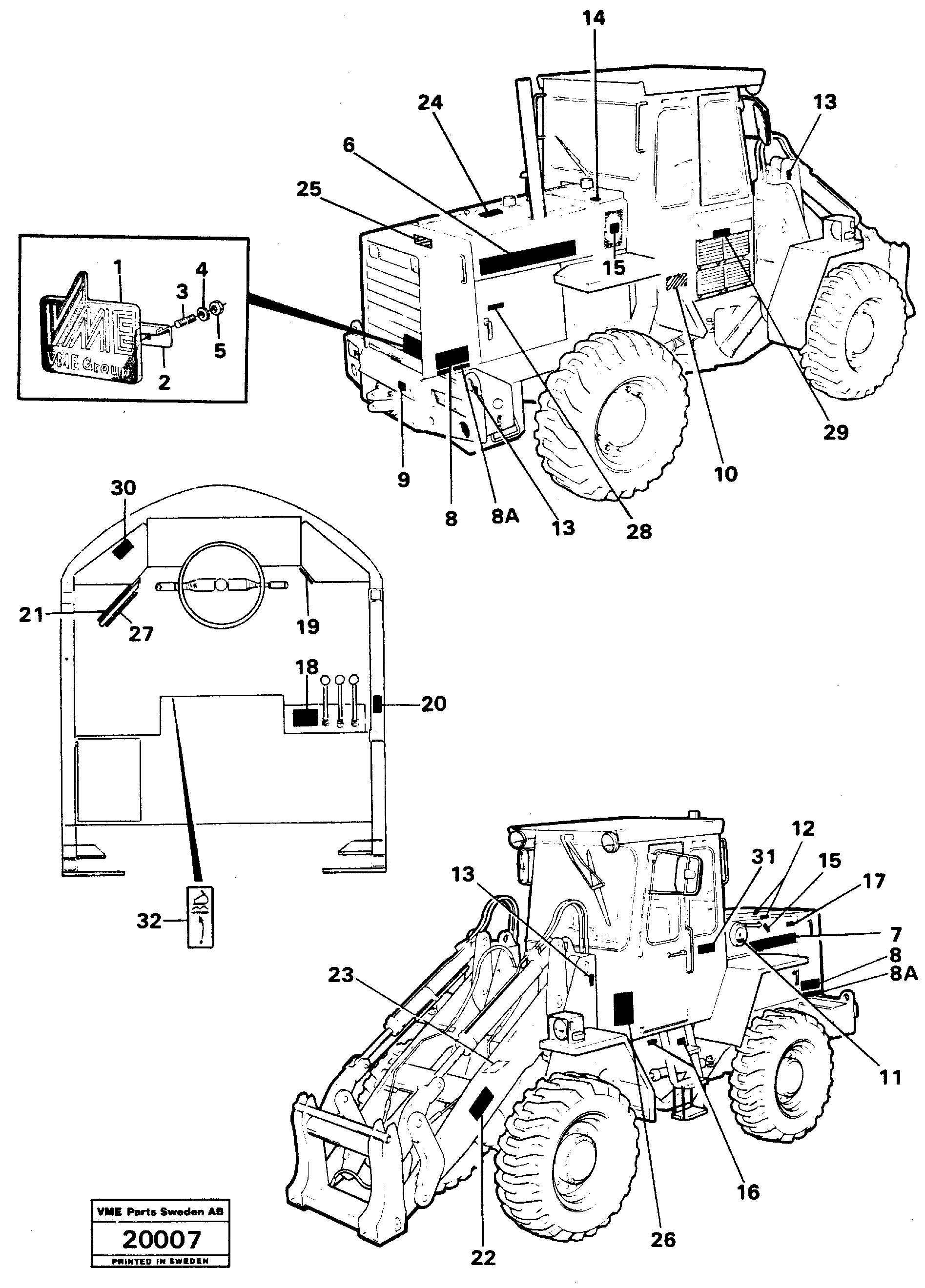 Cylinder Block VOE11002520 VOLVO