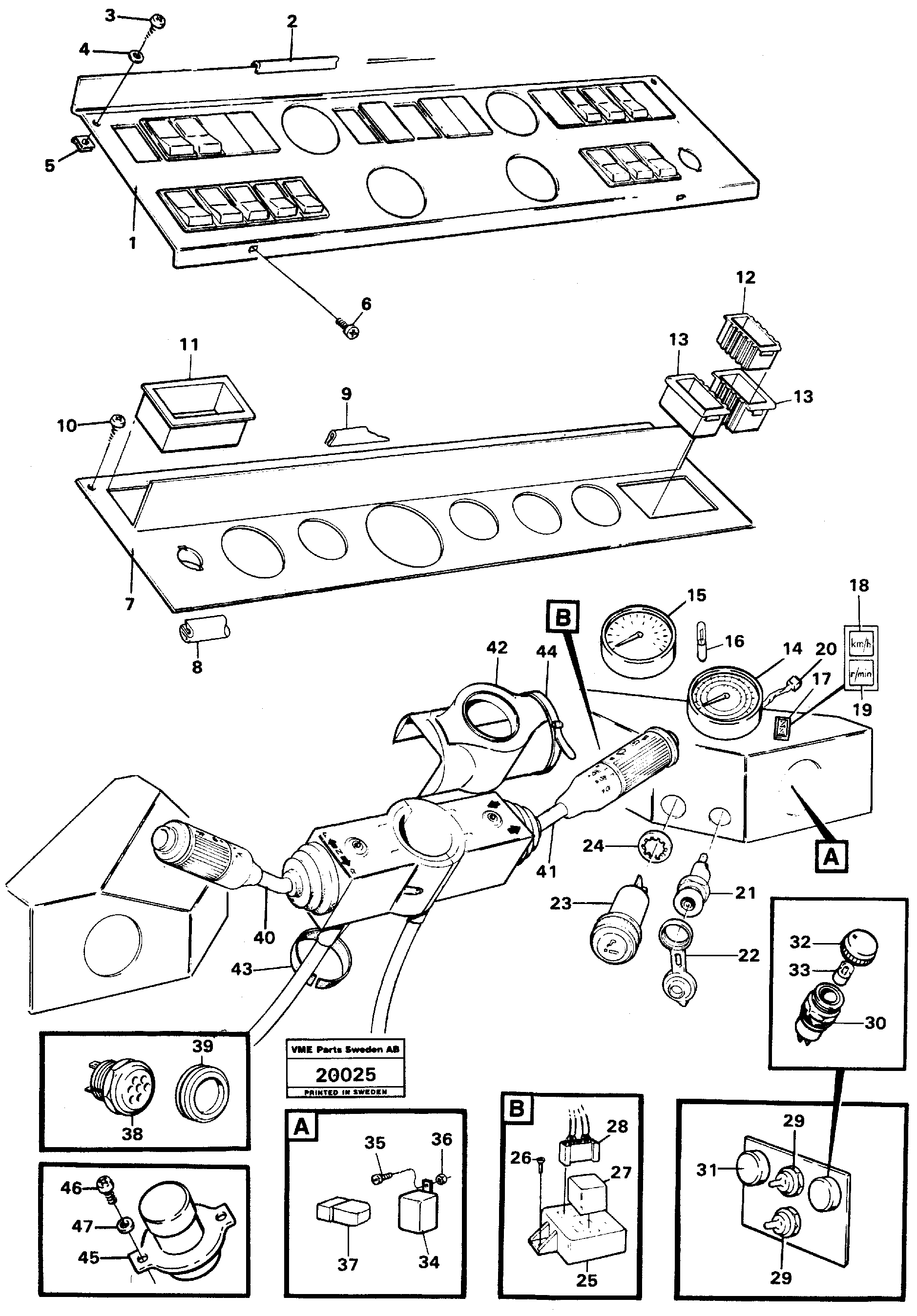 For upper engine part RM/VOE13949334 VOLVO