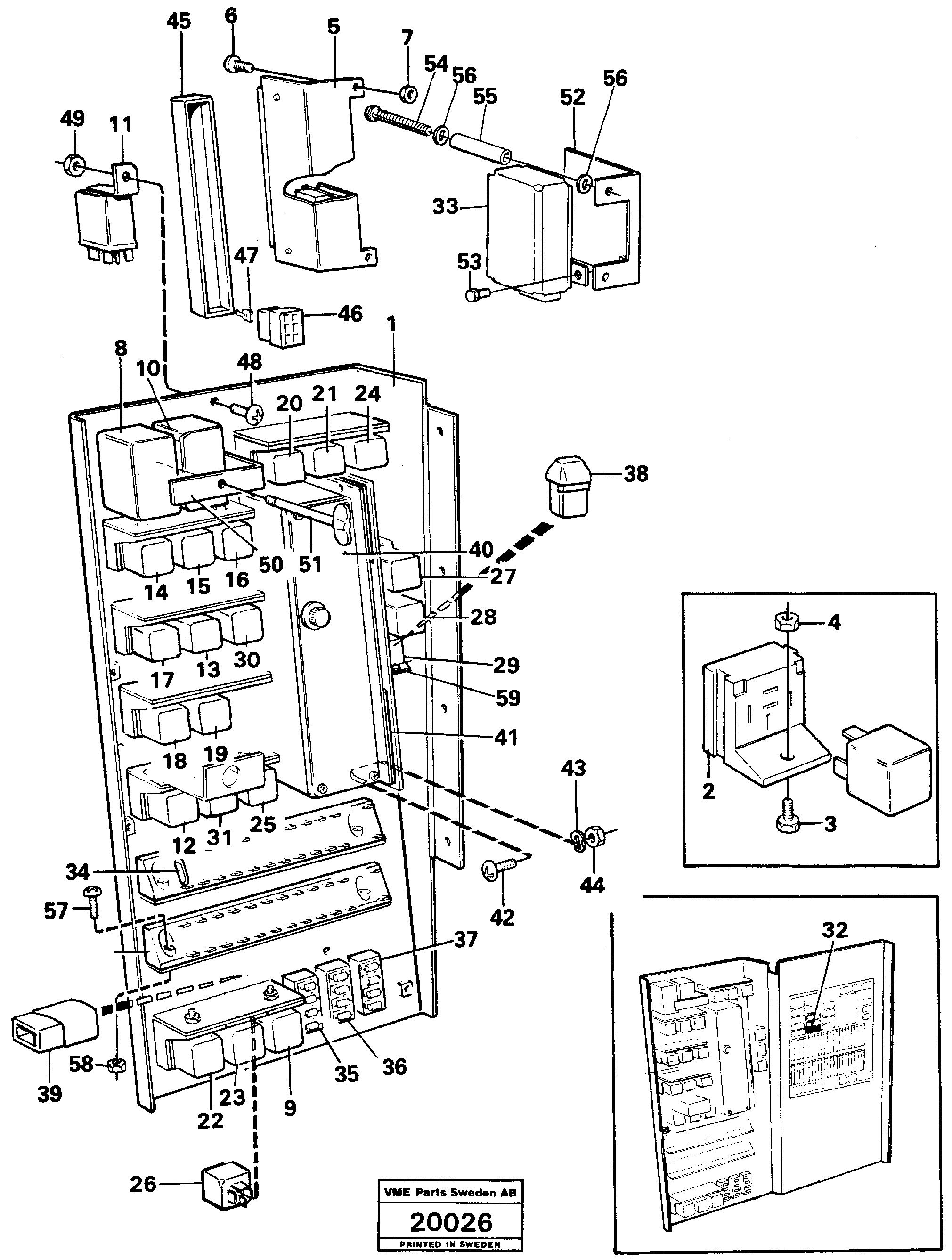 Seal kit, piston rod VOE11700997 VOLVO