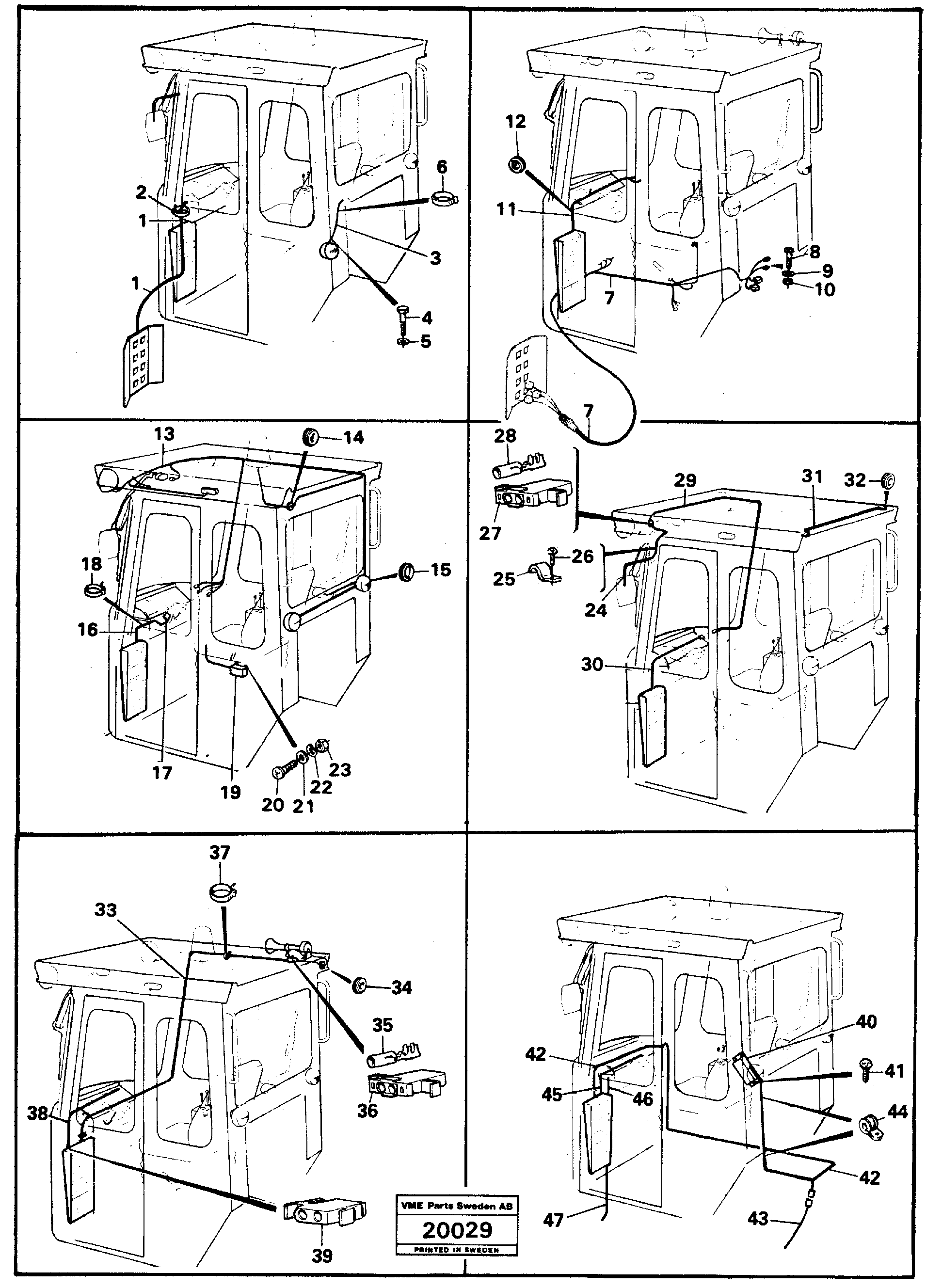 Wire harness VOE11003204 VOLVO