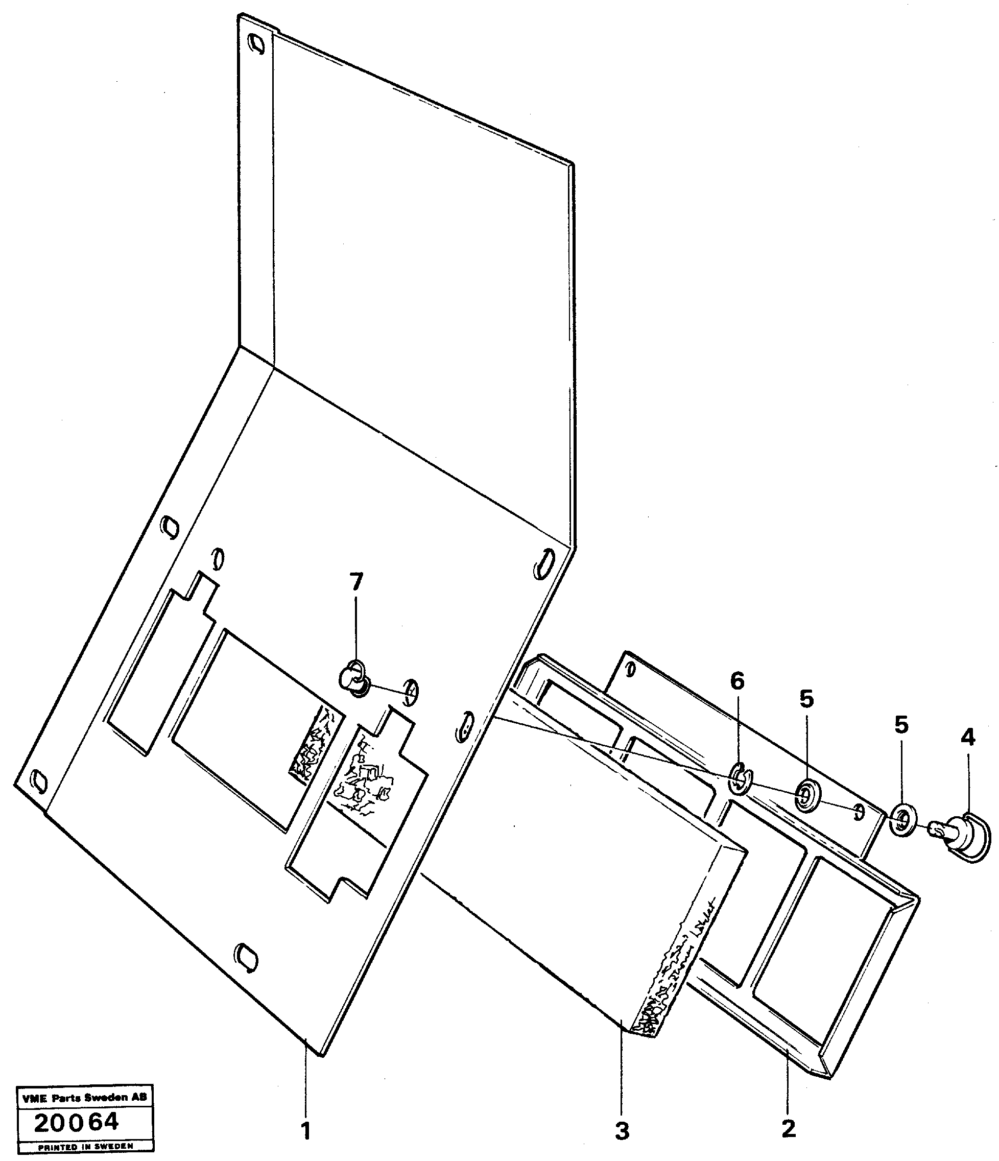 Filler Valve VOE11055154 VOLVO