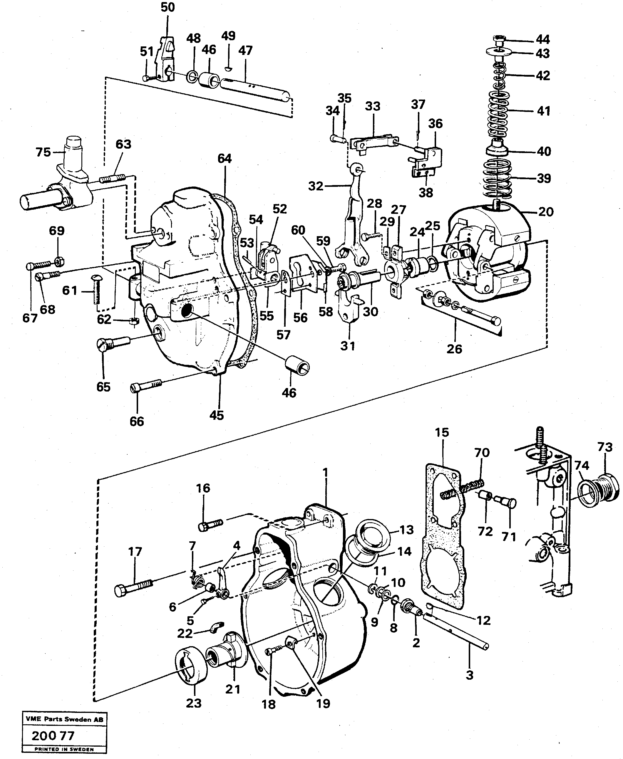Screw VOE244553 VOLVO