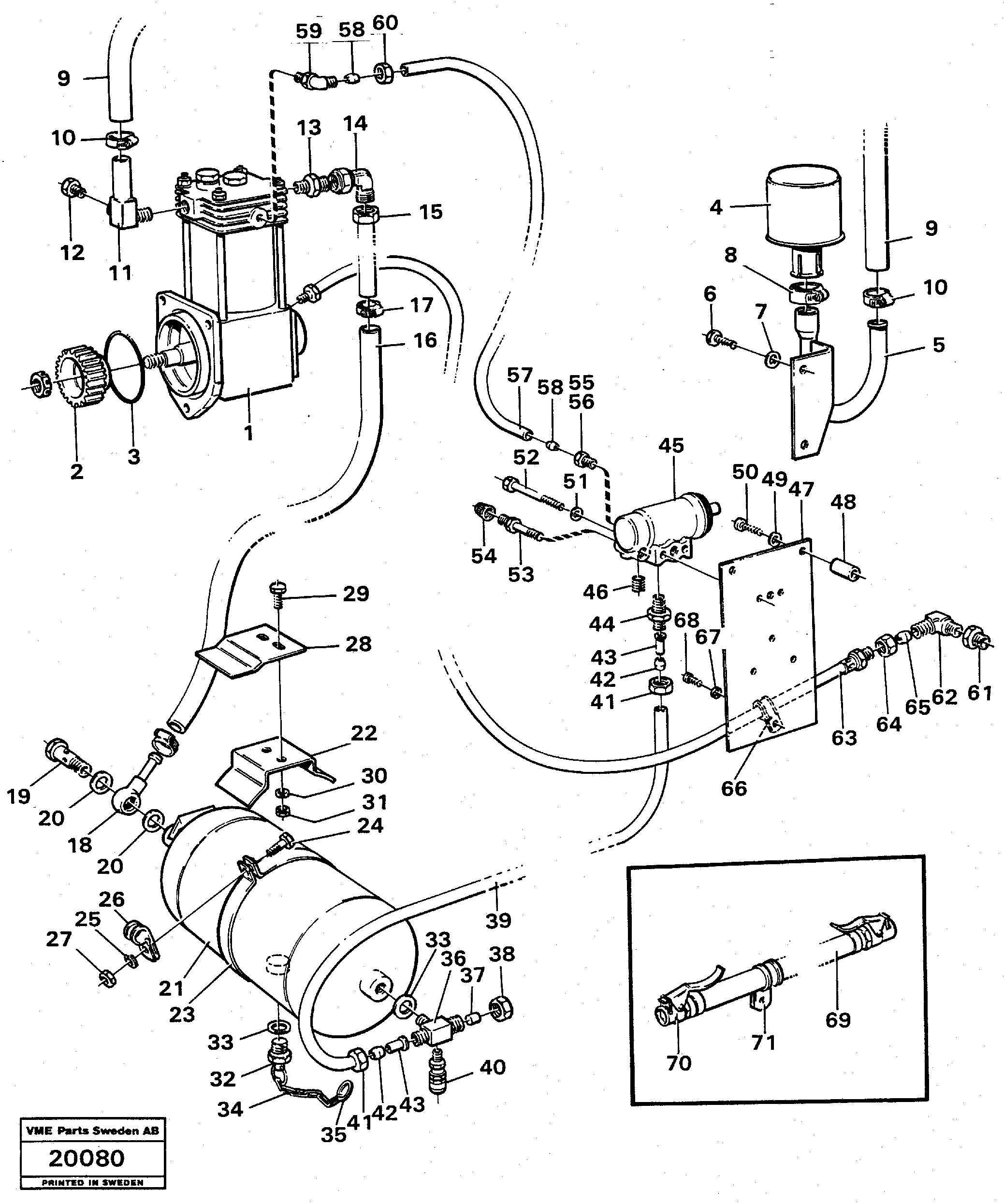 Fuel miser valve VOE11018271 VOLVO