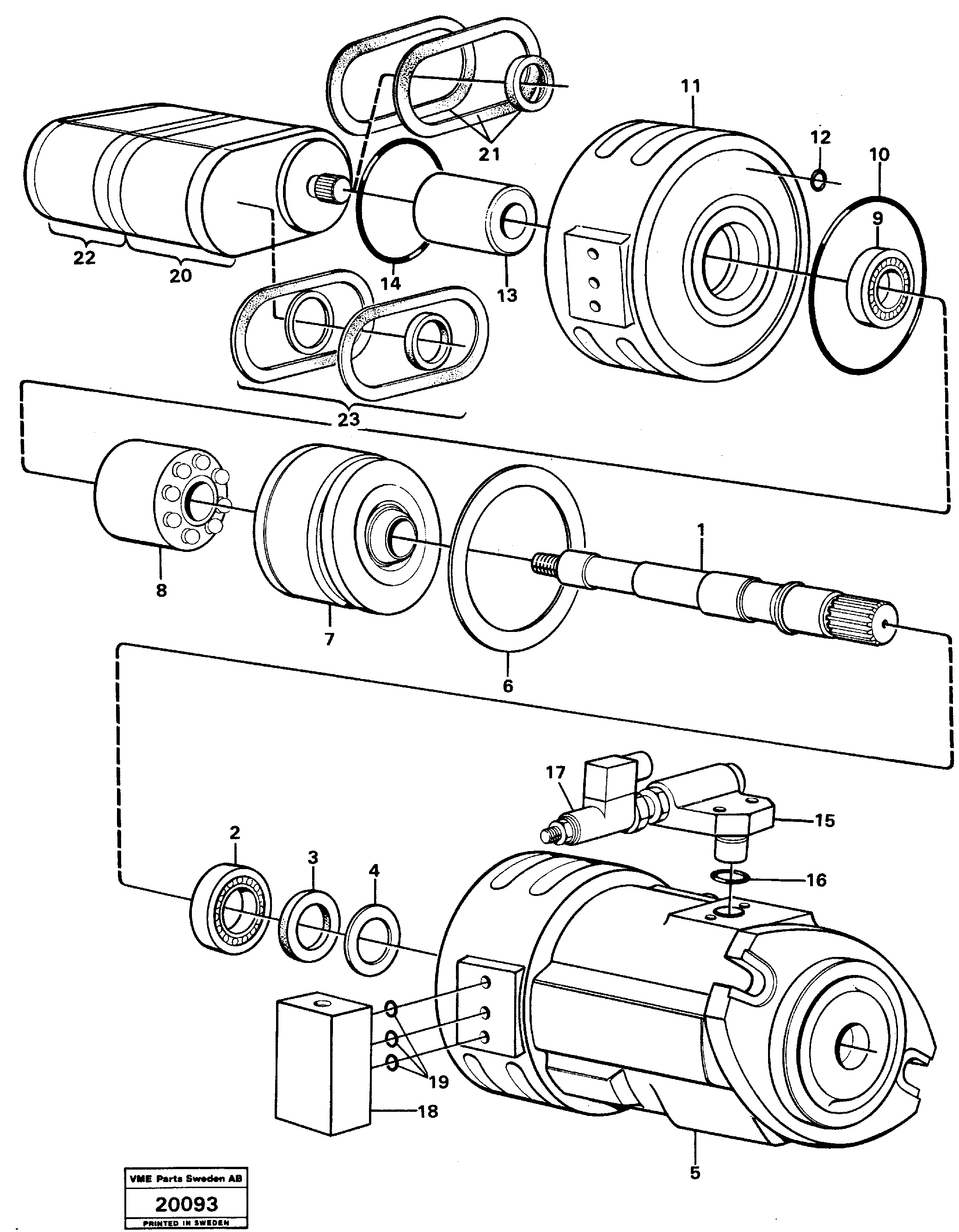 Outer Can VOE11003113 VOLVO