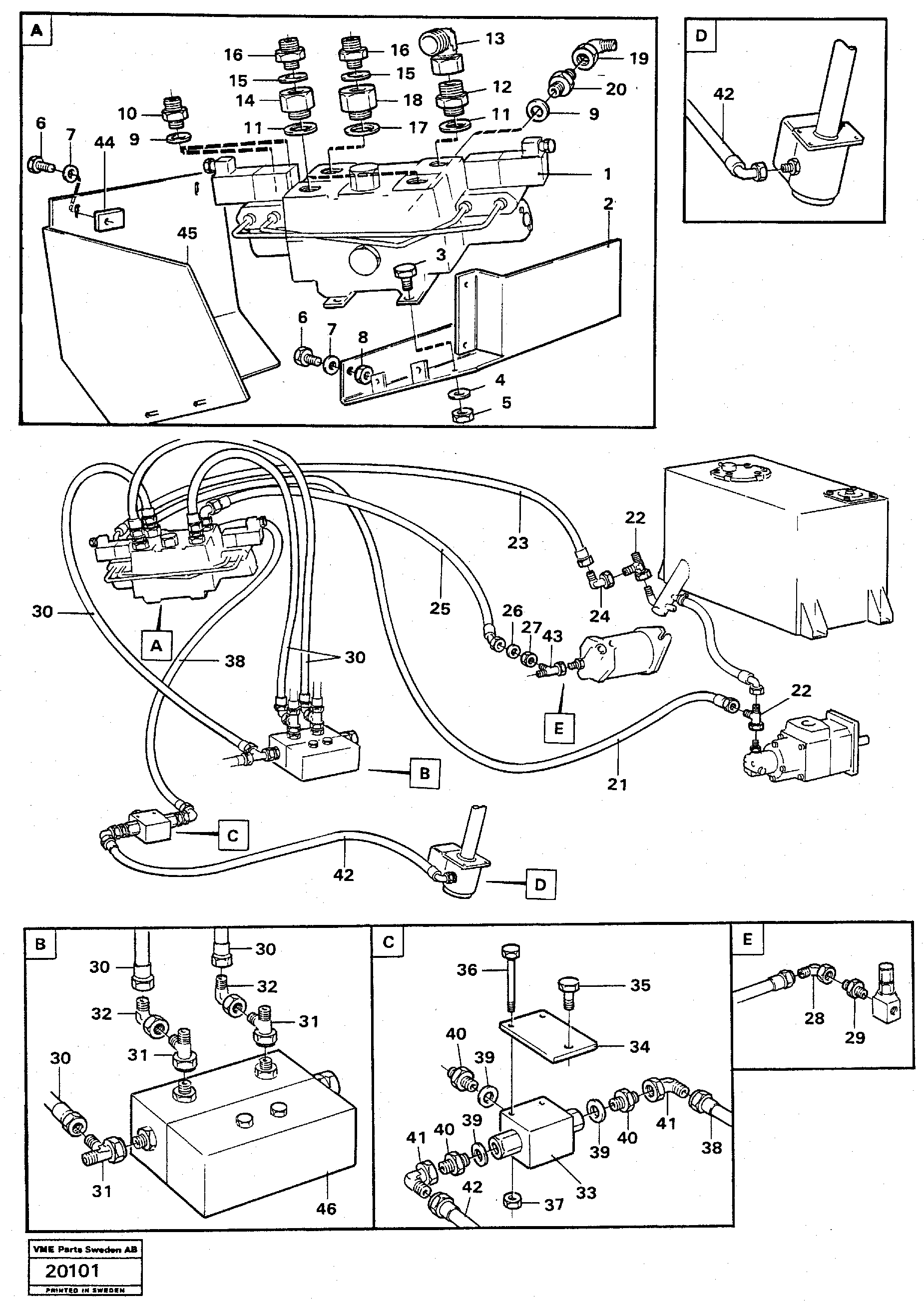 Маслоотражающее кольцо VOE11018243 VOLVO