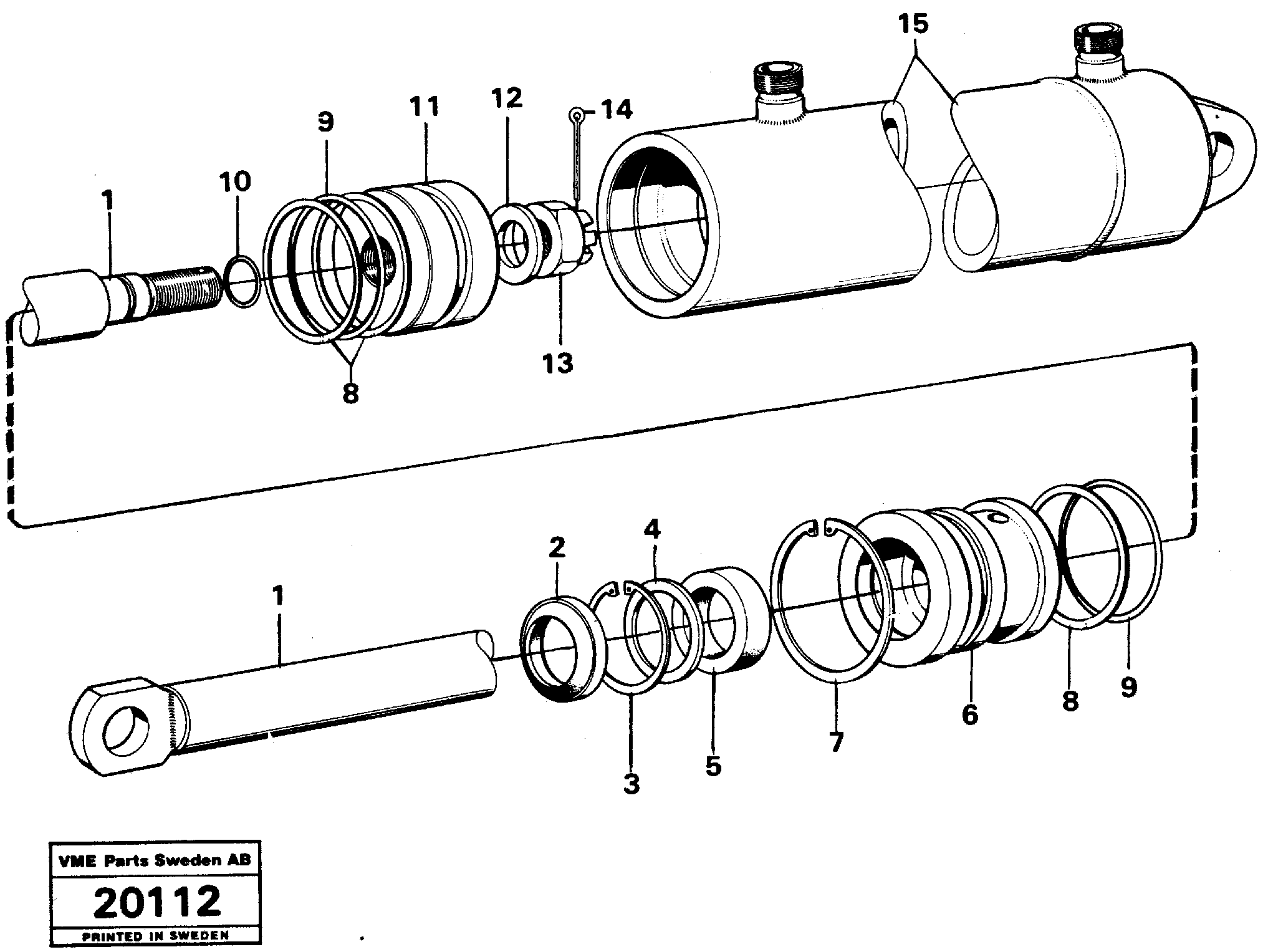 Crankshaft Seal VOE4948490 VOLVO