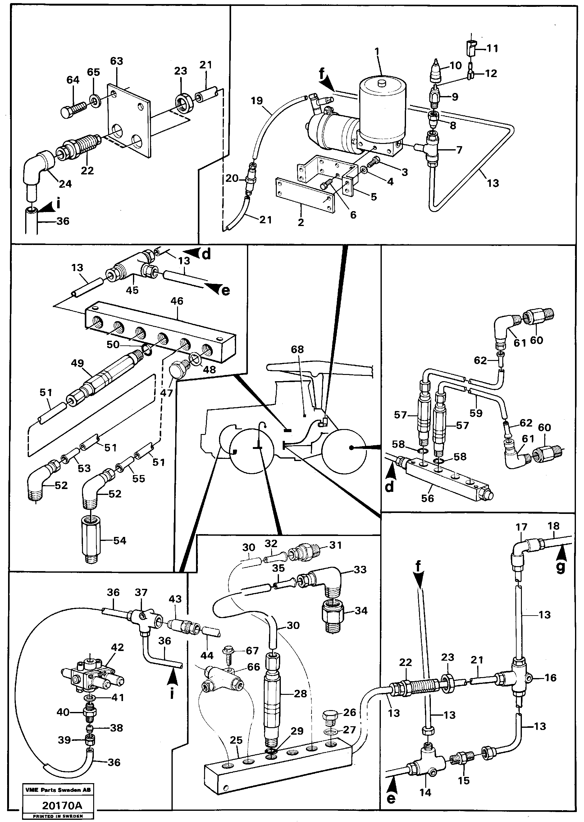 For upper engine part VOE11023740 VOLVO