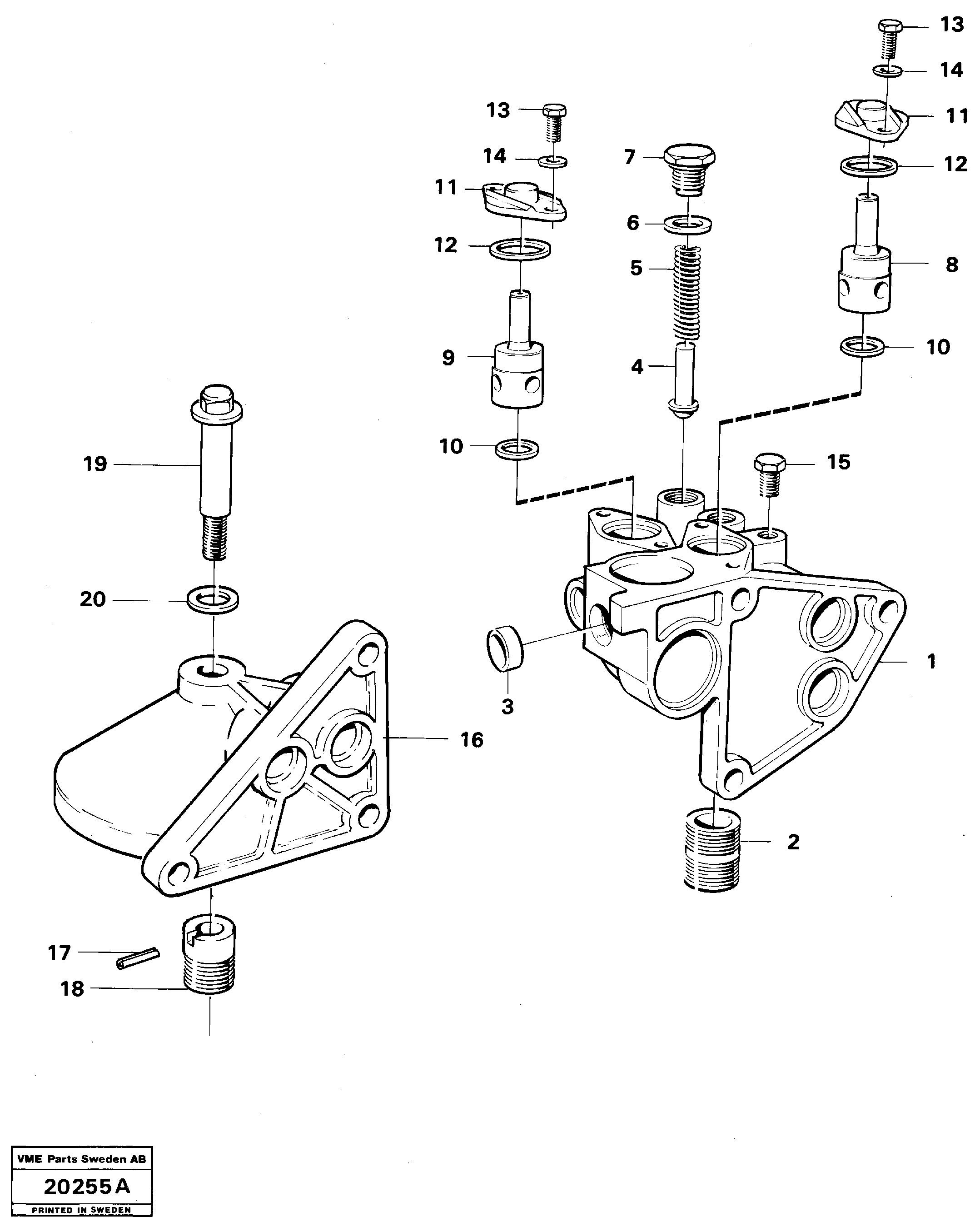 Housing VOE11030600 VOLVO