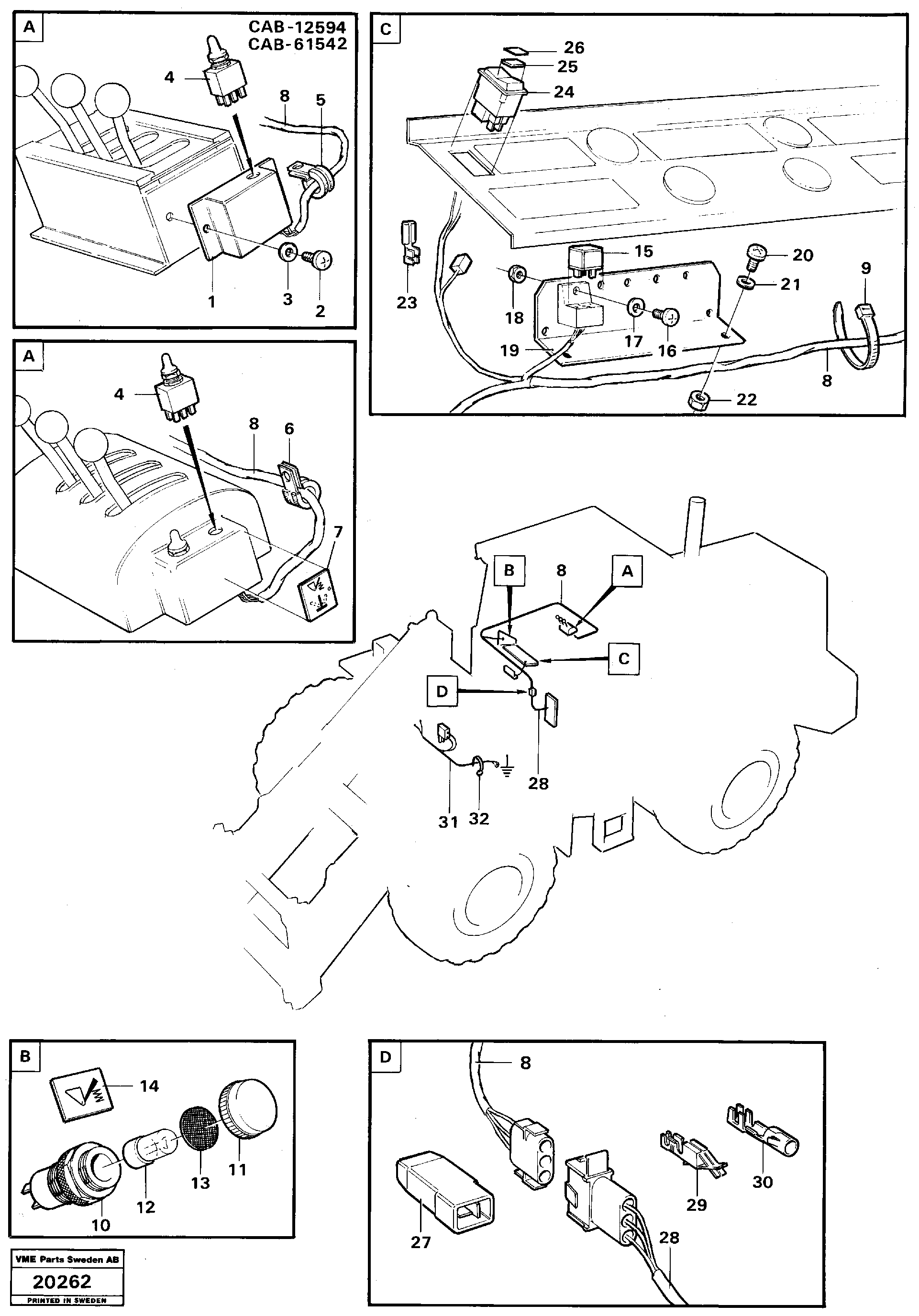 Cylinder Block VOE11014259 VOLVO