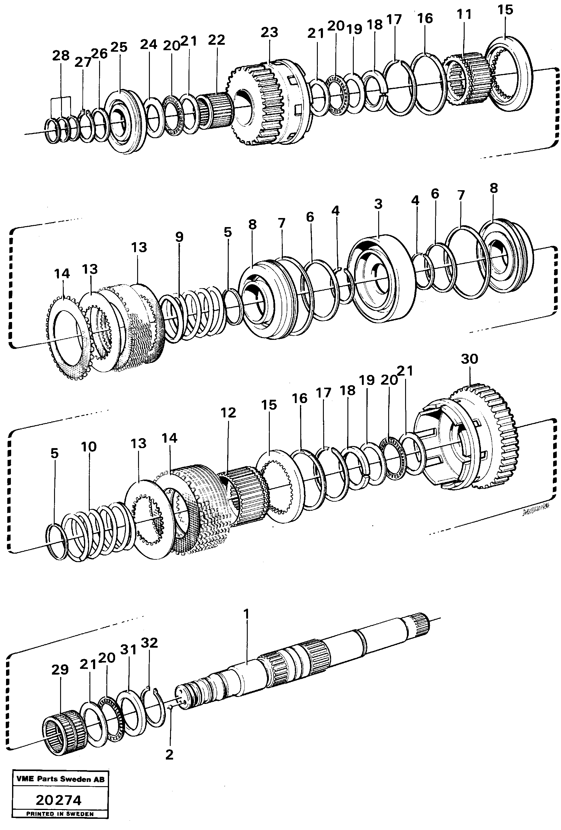 Op-amplifier VOE11037230 VOLVO