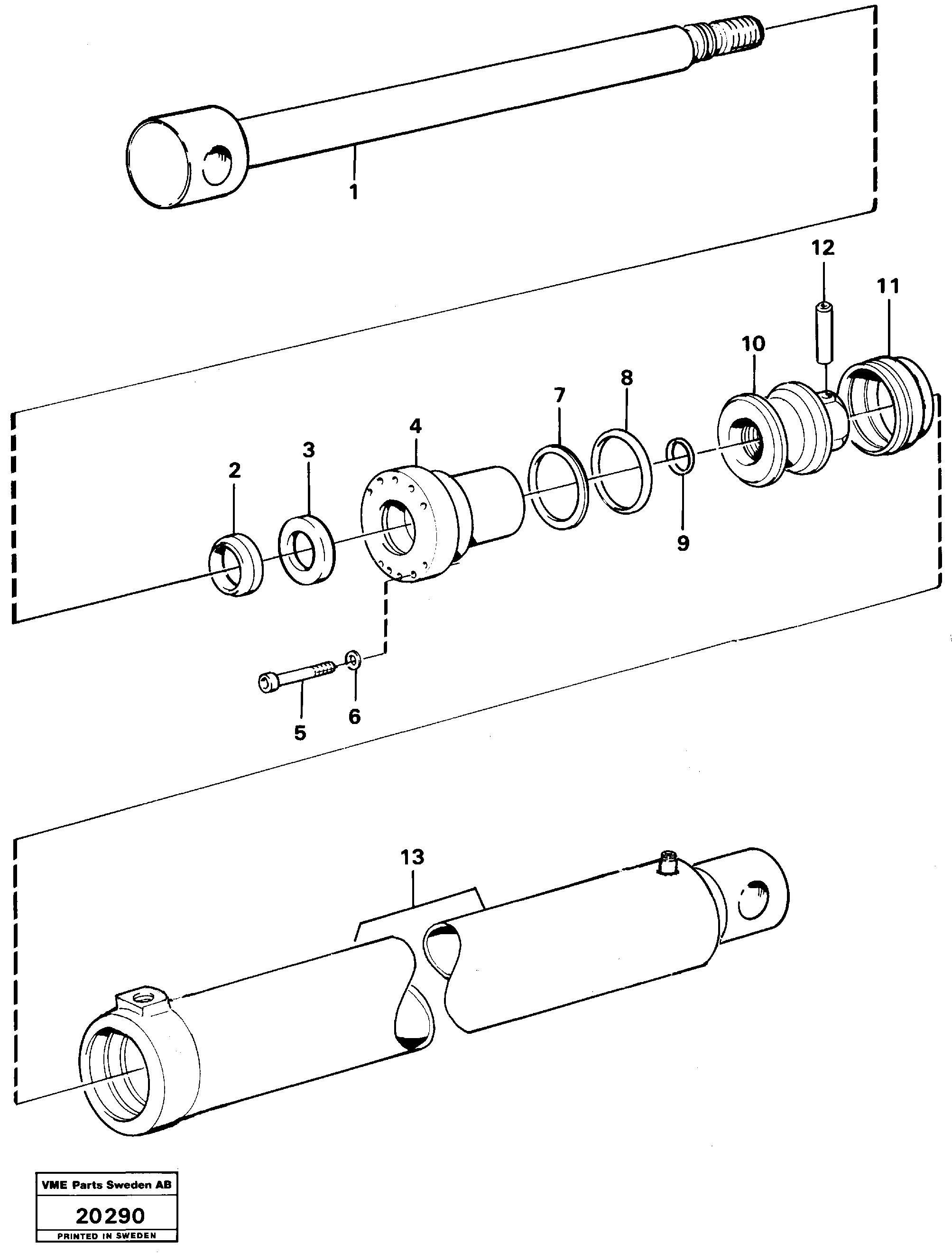 Safety Bolt VOE11005397 VOLVO