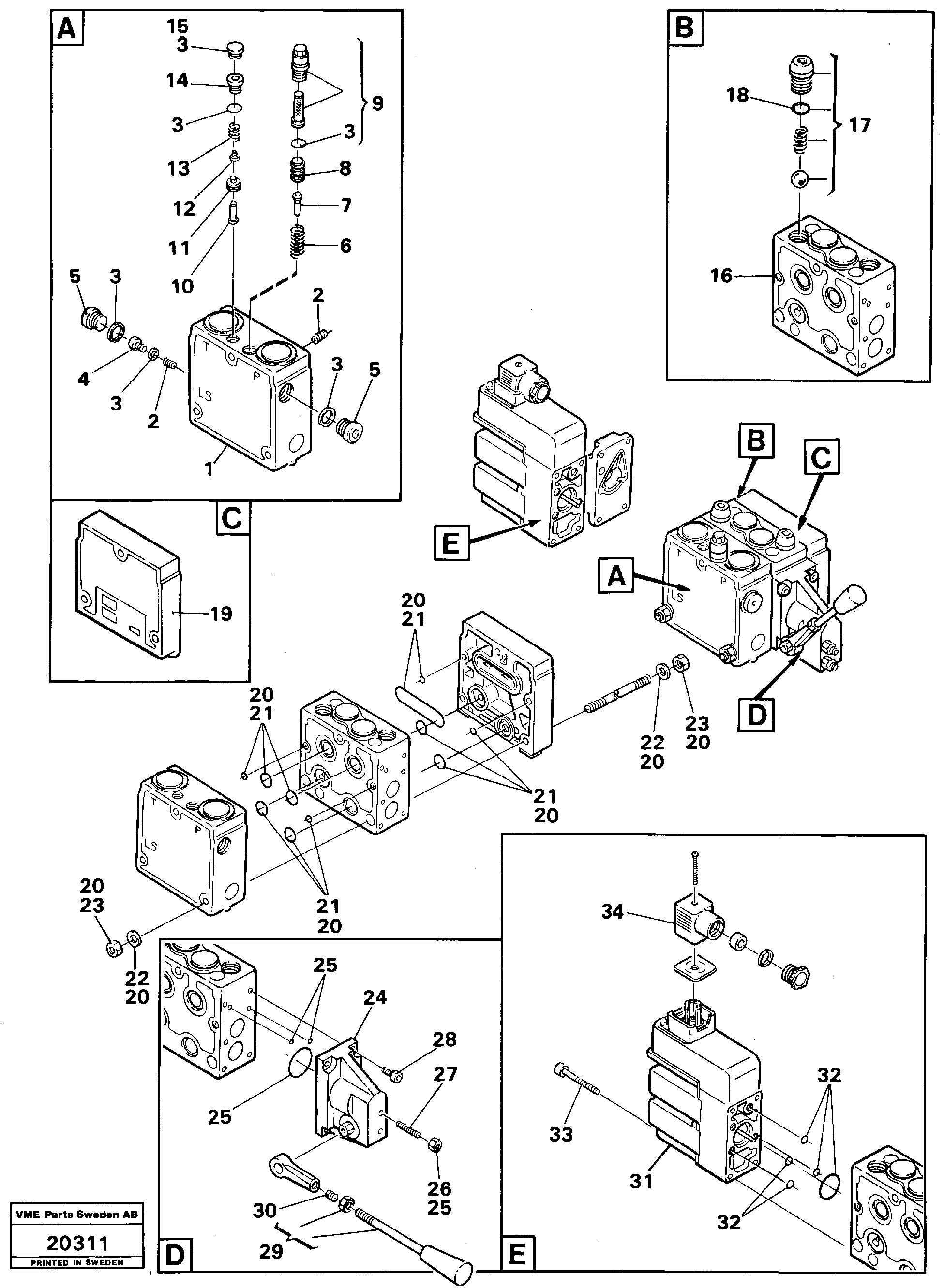 Lower Part Dipp VOE11996201 VOLVO