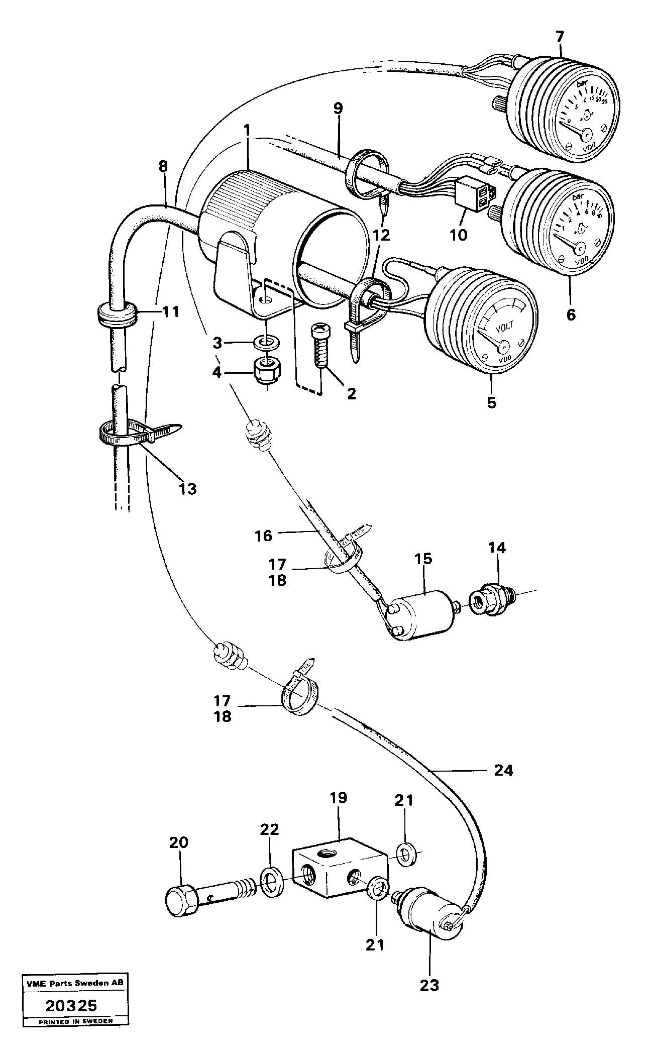 Piston Spring VOE11037034 VOLVO
