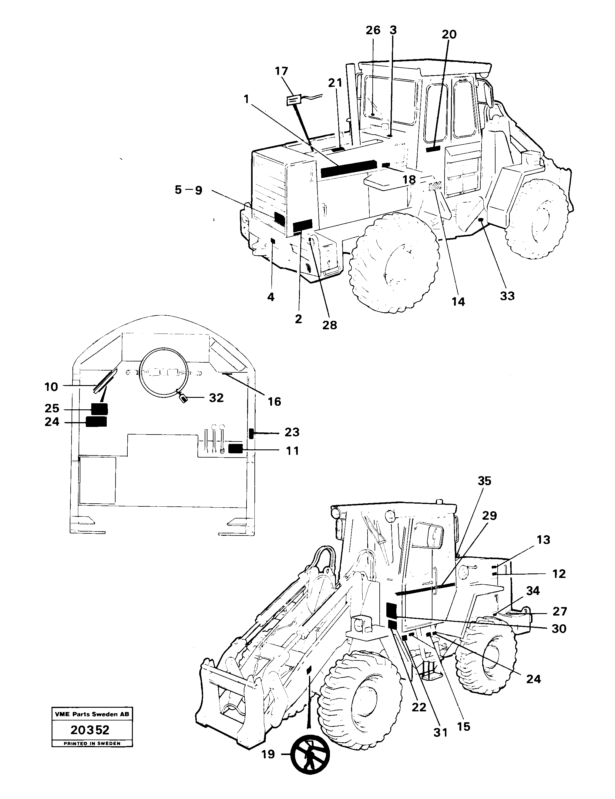 Cylinder Block VOE11090389 VOLVO