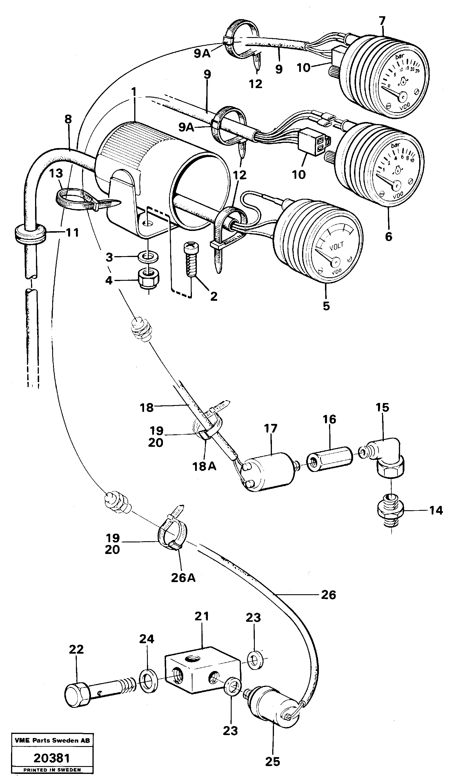 Idler VOE11003331 VOLVO