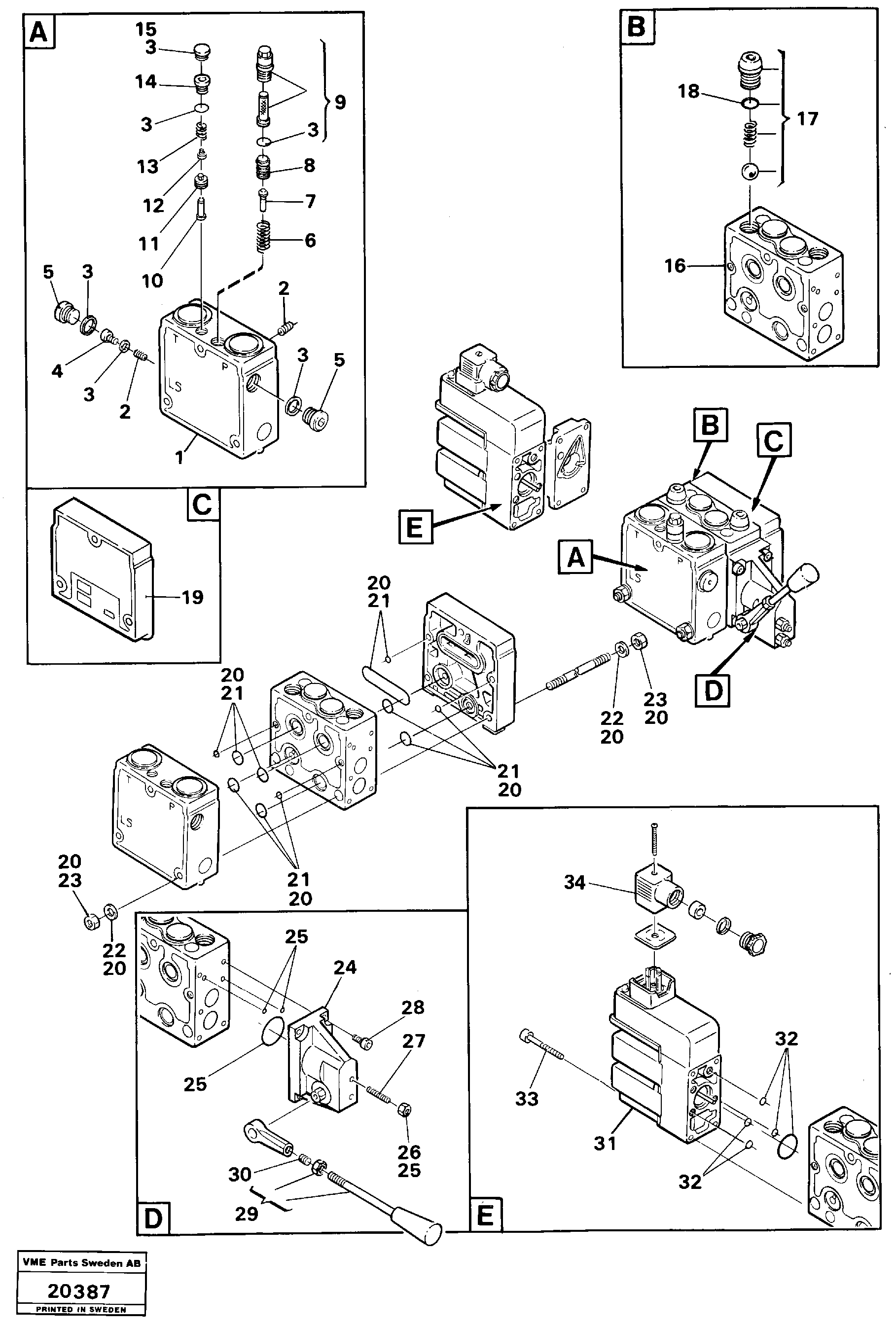 Приборы VOE11039561 VOLVO